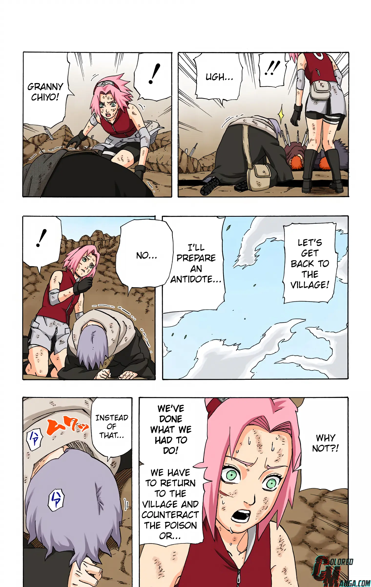 Naruto Colored Manga Online, chapter 275, page 16