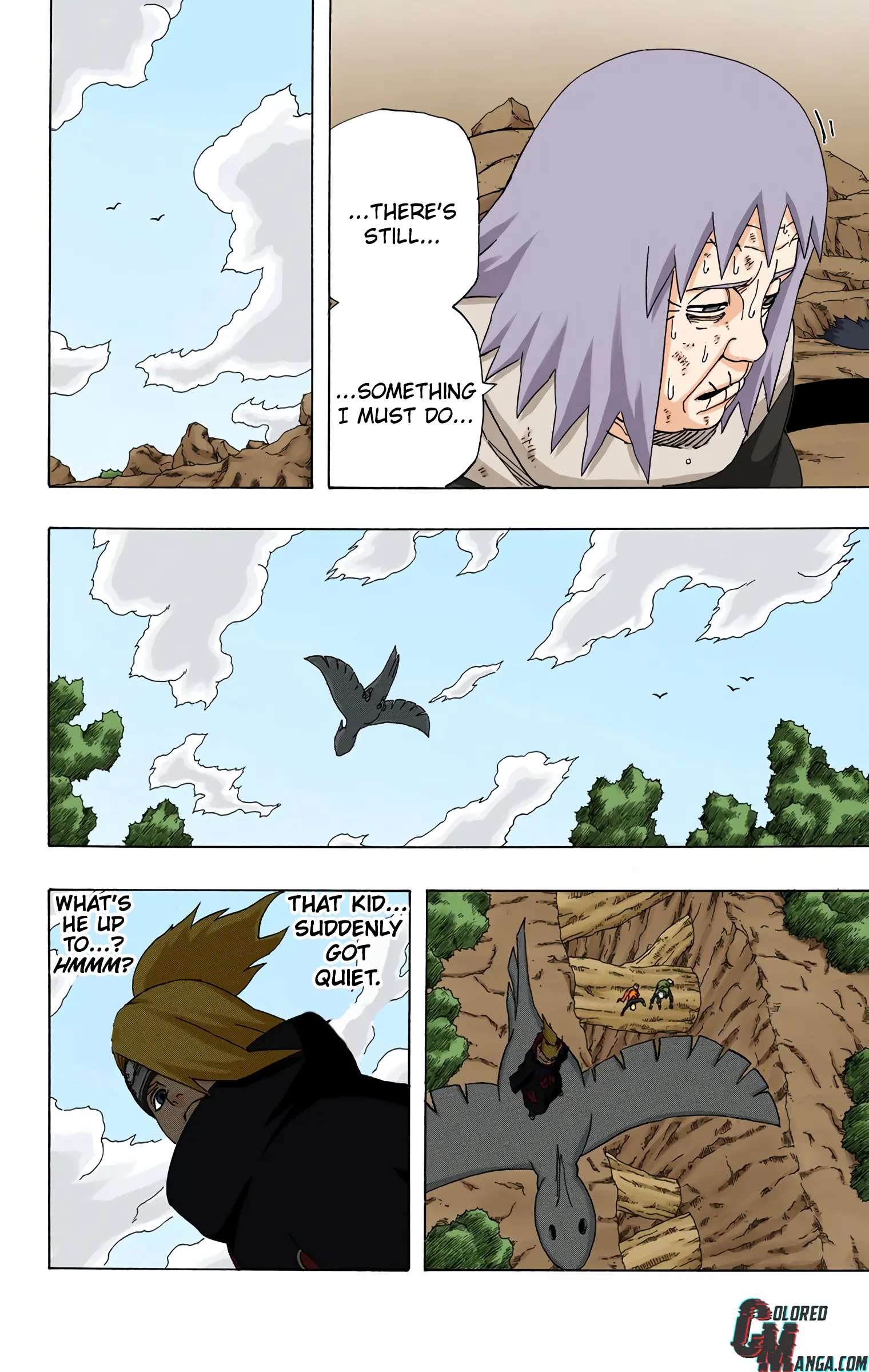 Naruto Colored Manga Online, chapter 275, page 17