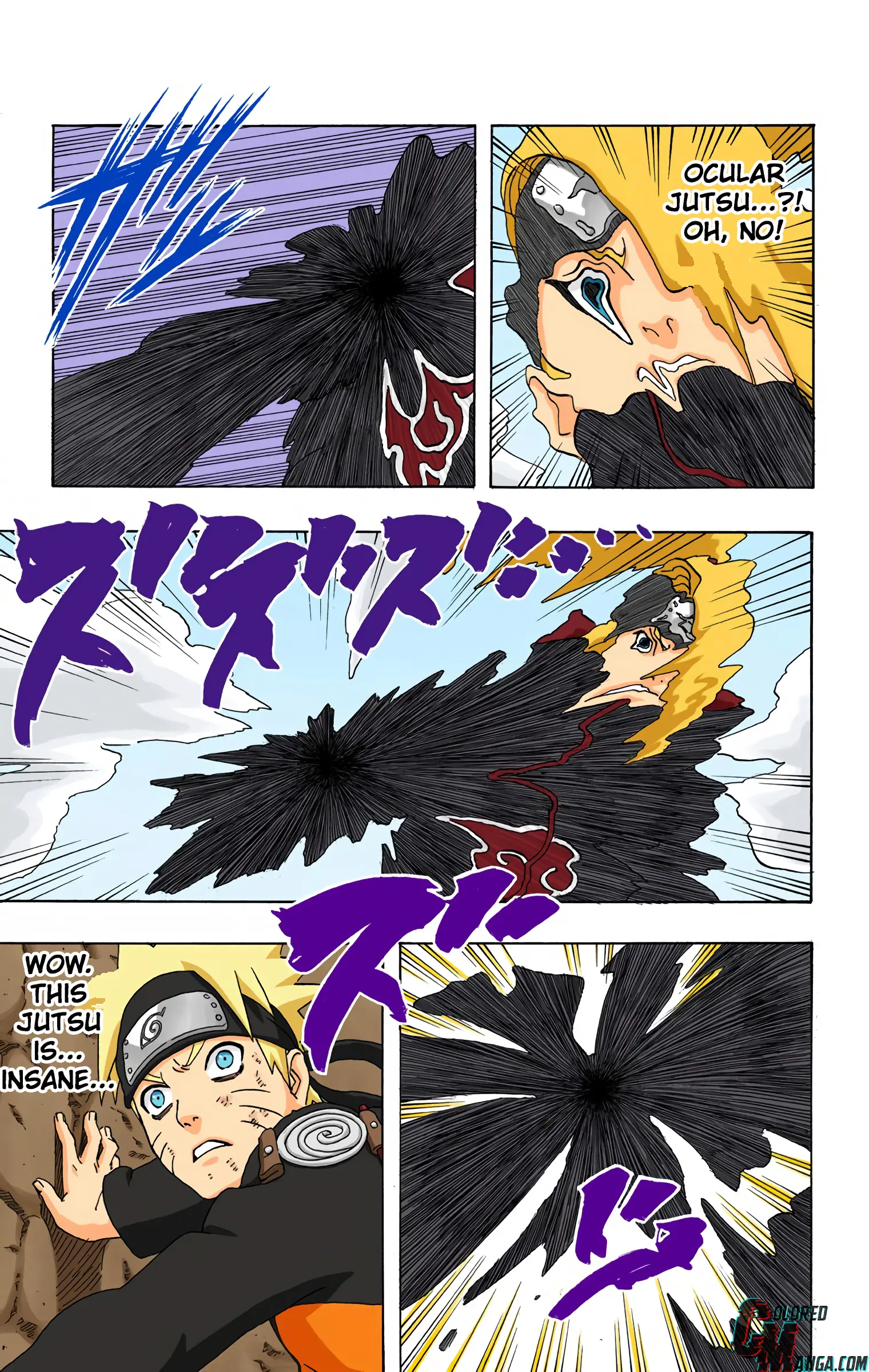 Naruto Colored Manga Online, chapter 276, page 7