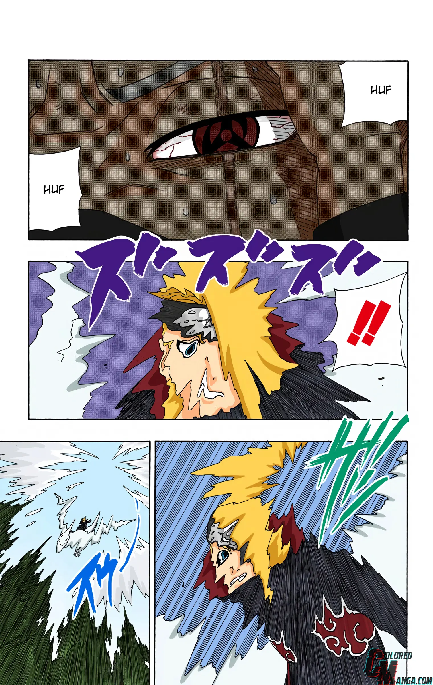 Naruto Colored Manga Online, chapter 276, page 11