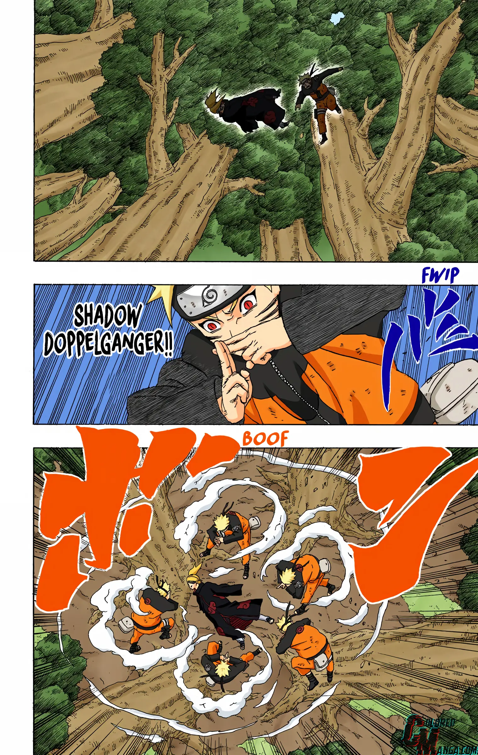 Naruto Colored Manga Online, chapter 277, page 2