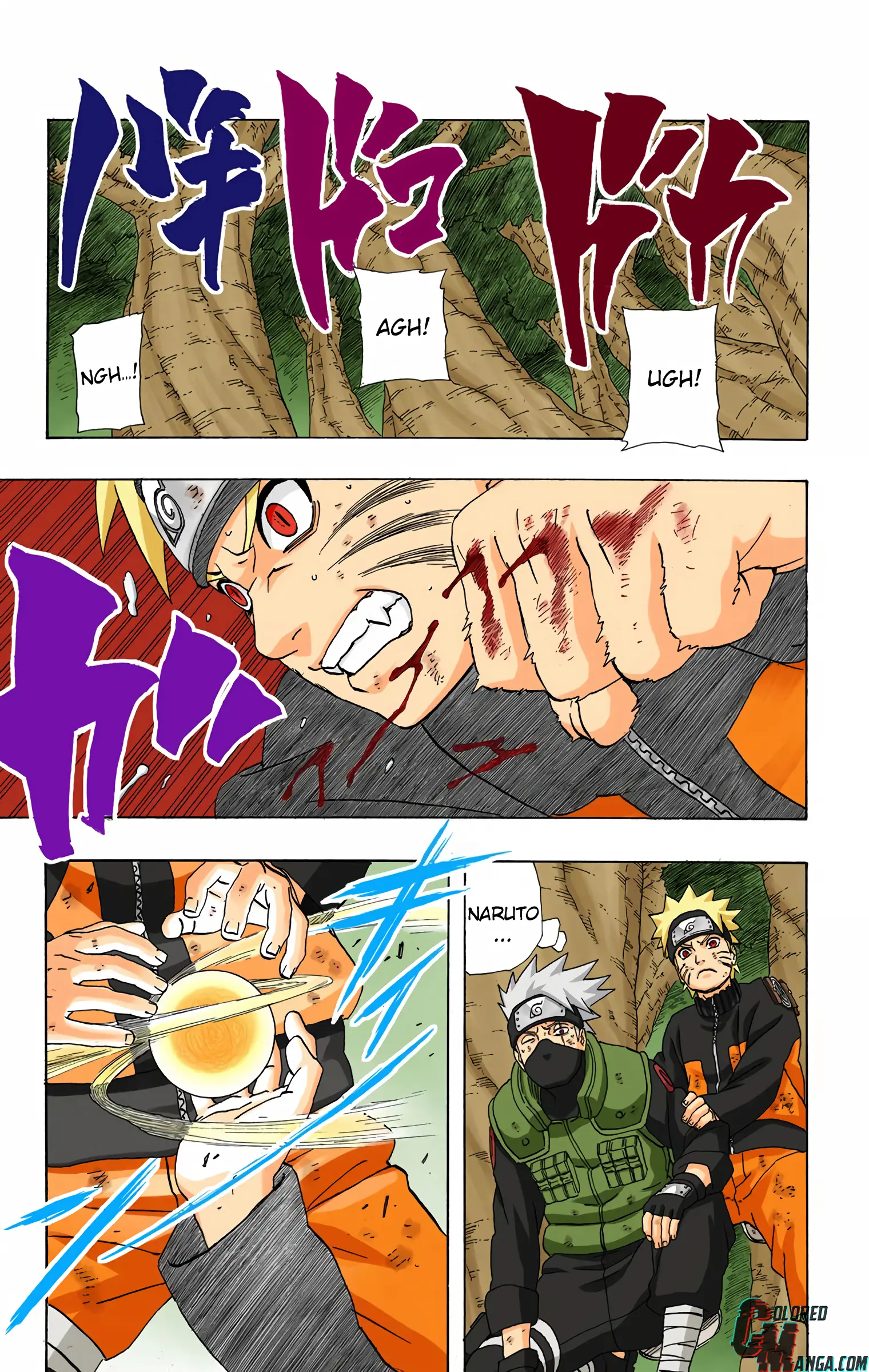Naruto Colored Manga Online, chapter 277, page 5