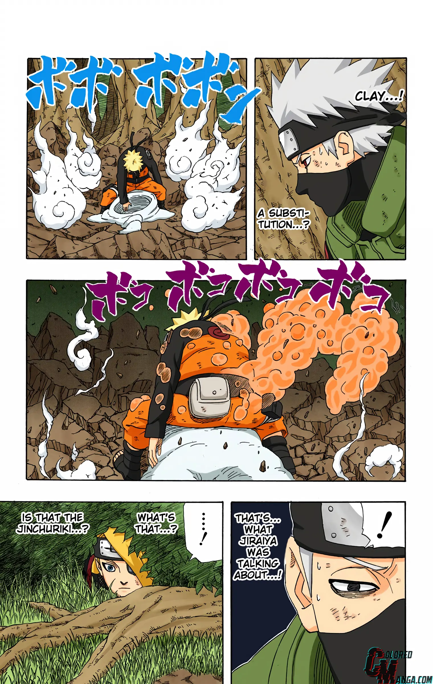 Naruto Colored Manga Online, chapter 277, page 7
