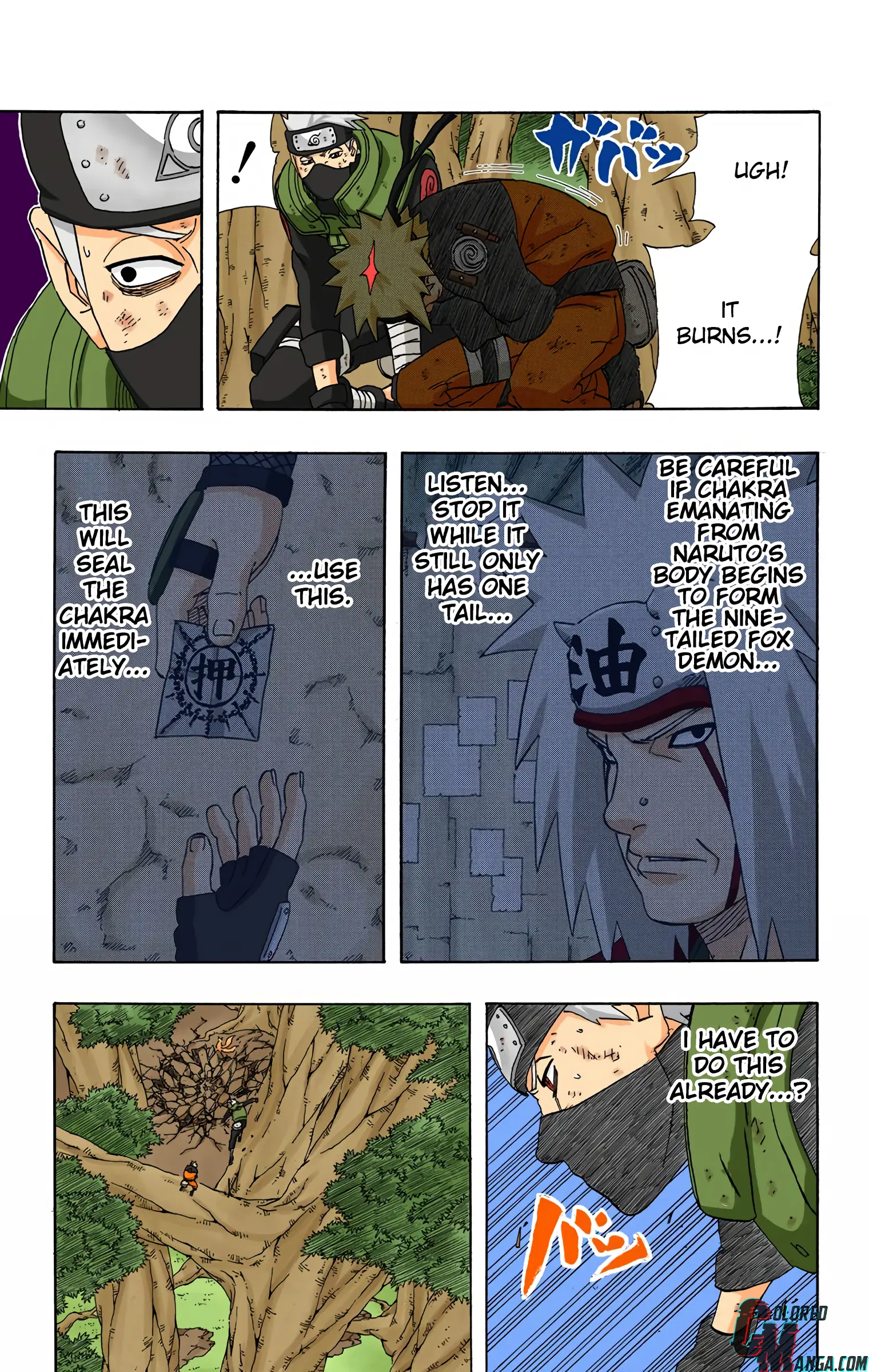 Naruto Colored Manga Online, chapter 277, page 9