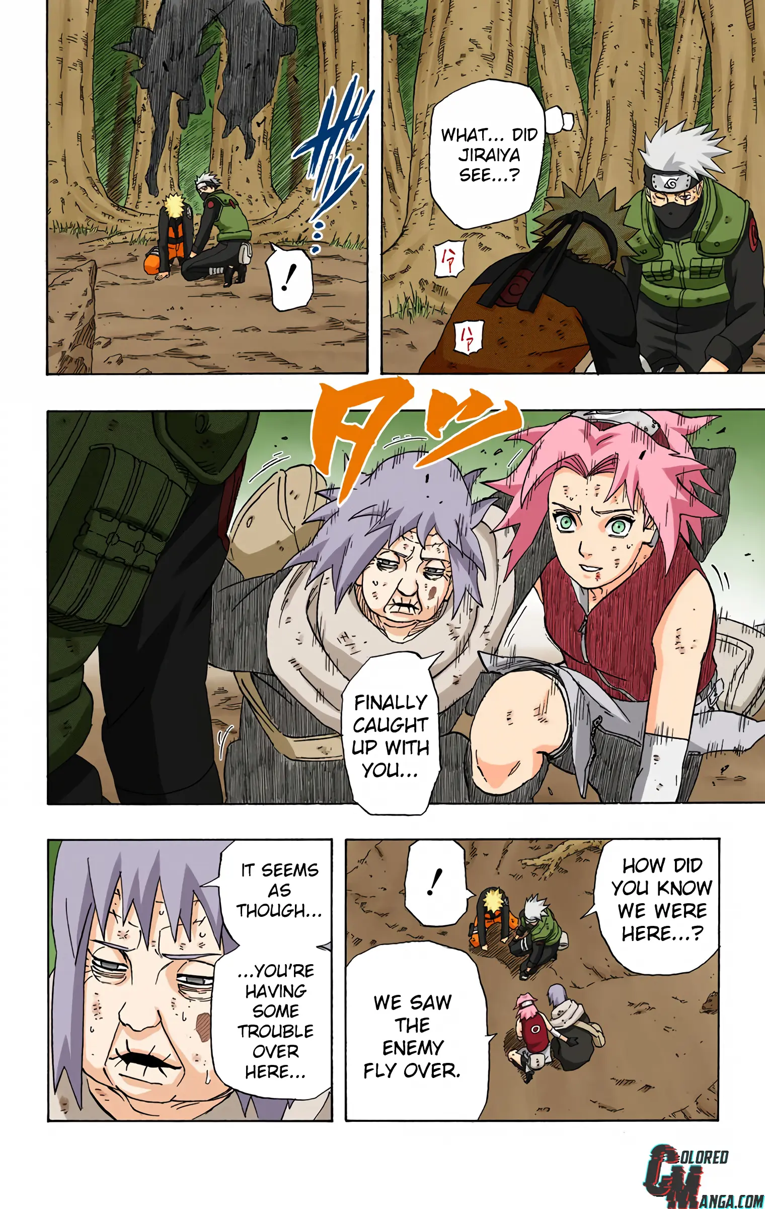 Naruto Colored Manga Online, chapter 277, page 12