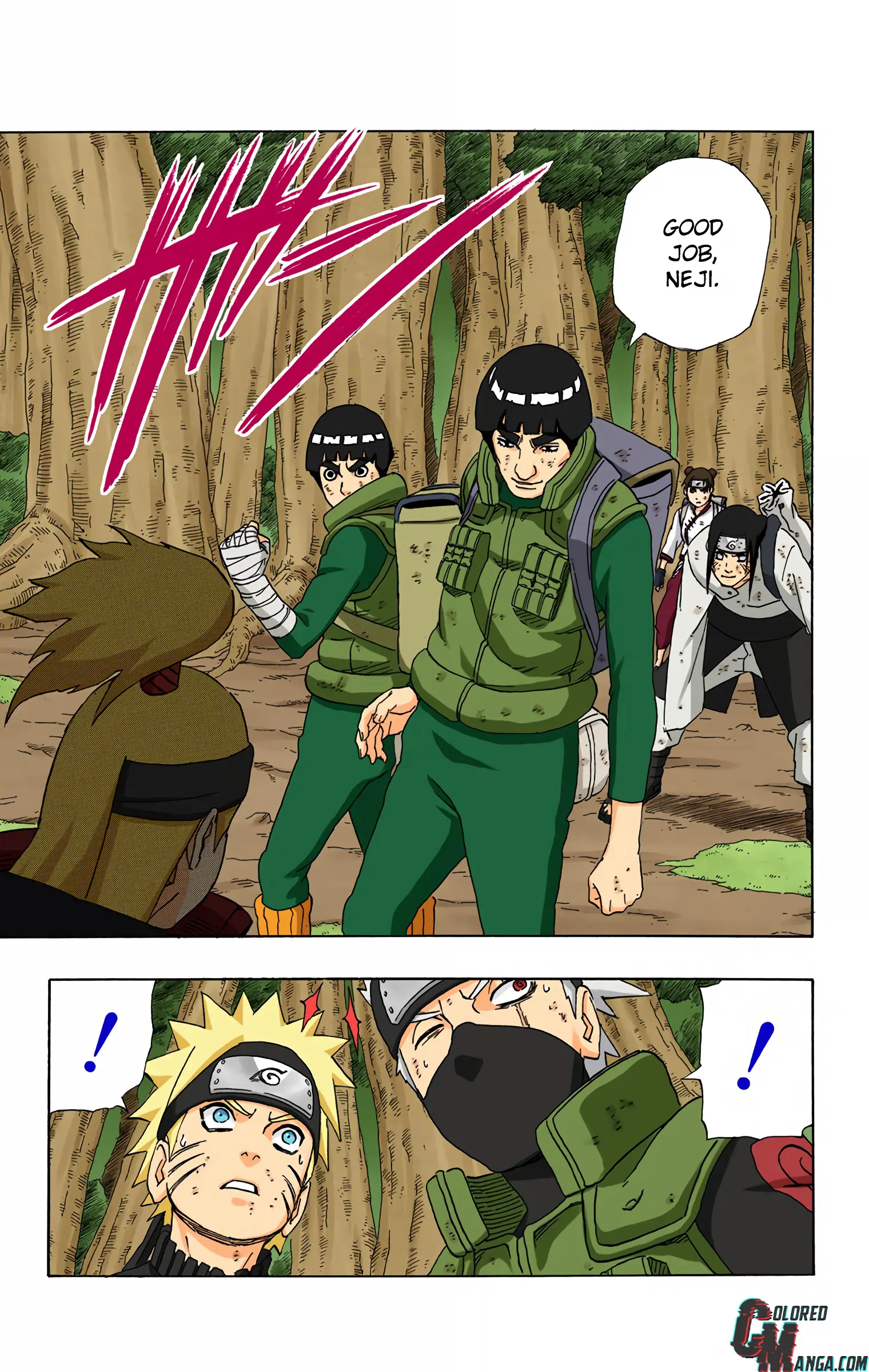 Naruto Colored Manga Online, chapter 277, page 15