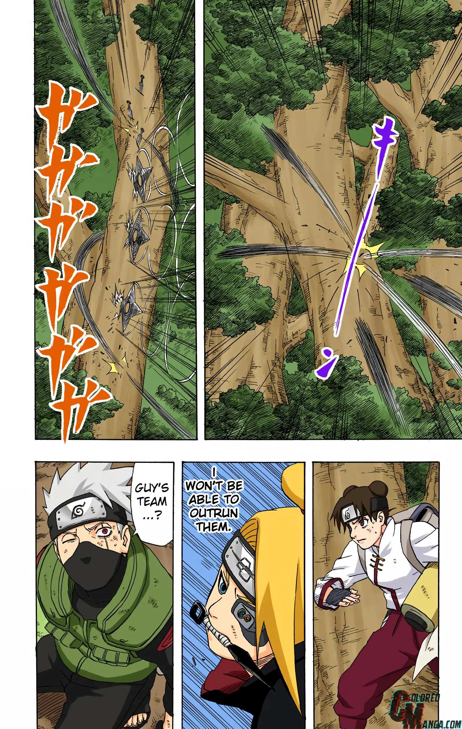 Naruto Colored Manga Online, chapter 277, page 16