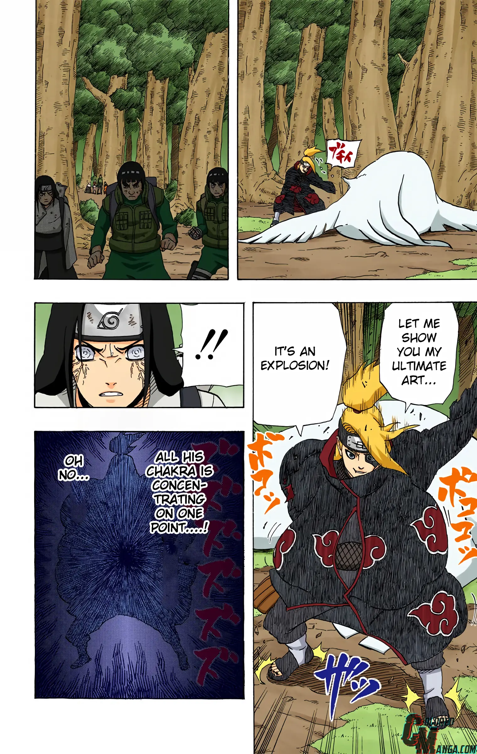 Naruto Colored Manga Online, chapter 277, page 18