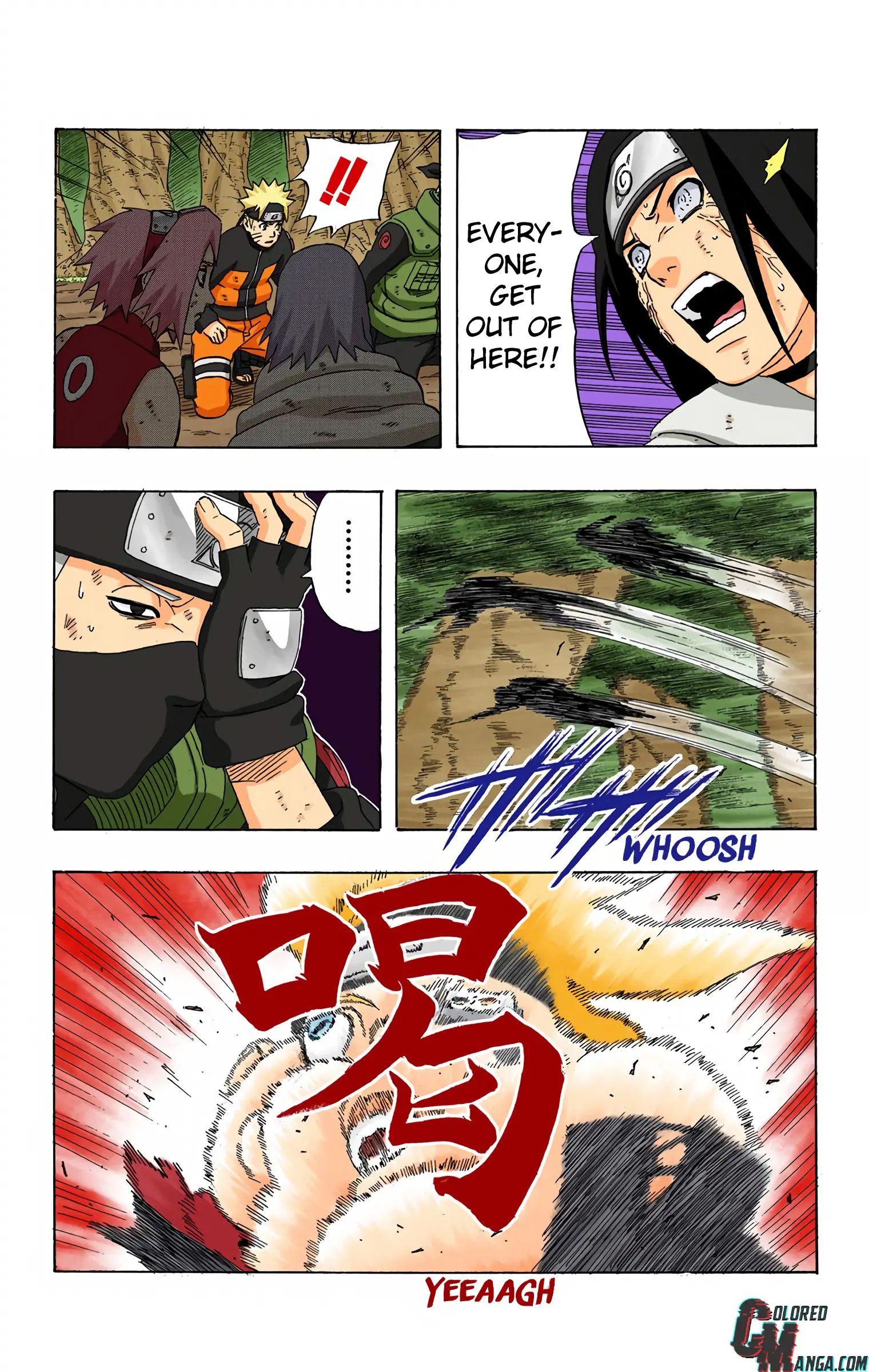Naruto Colored Manga Online, chapter 277, page 19