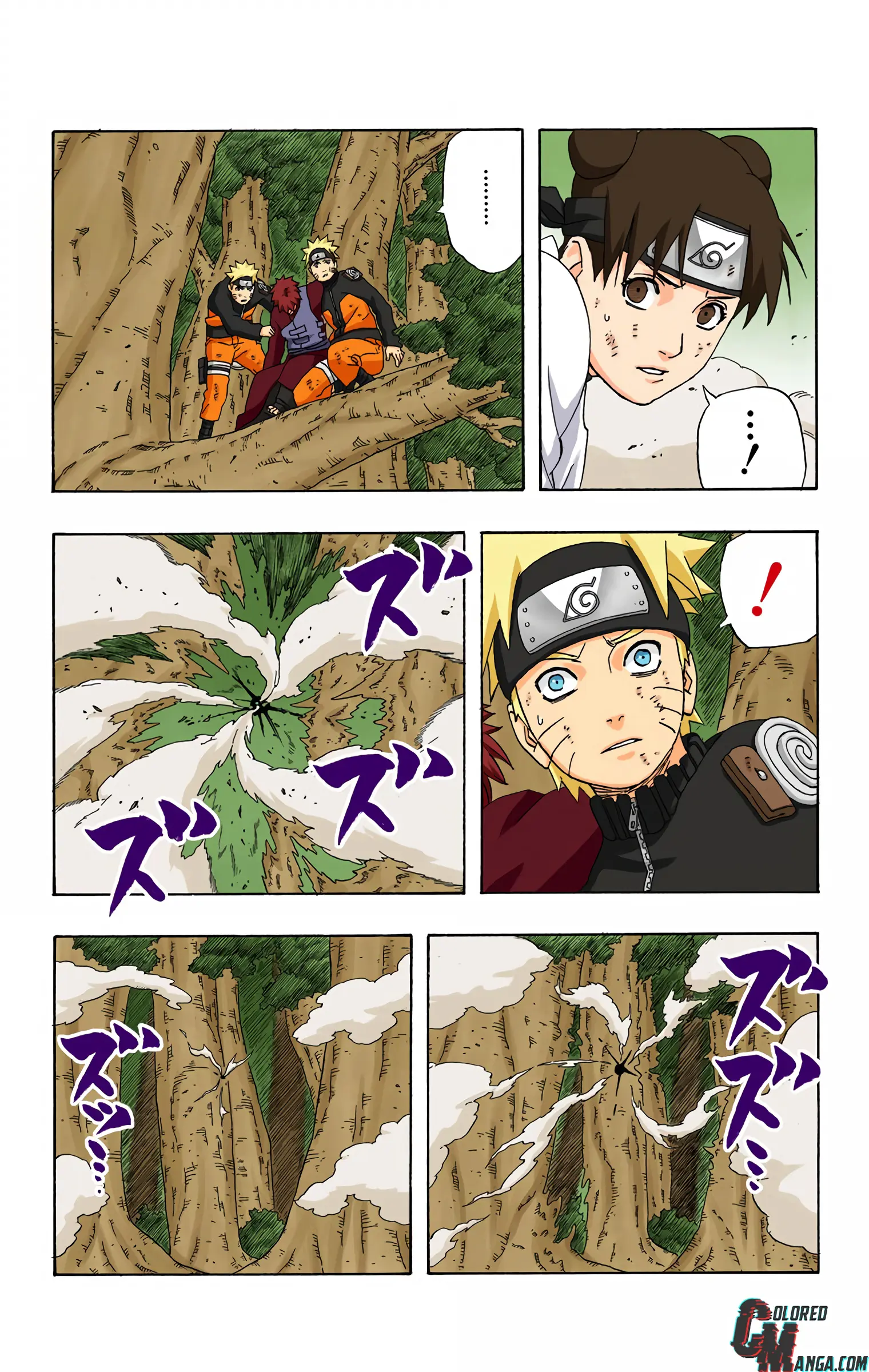 Naruto Colored Manga Online, chapter 278, page 5