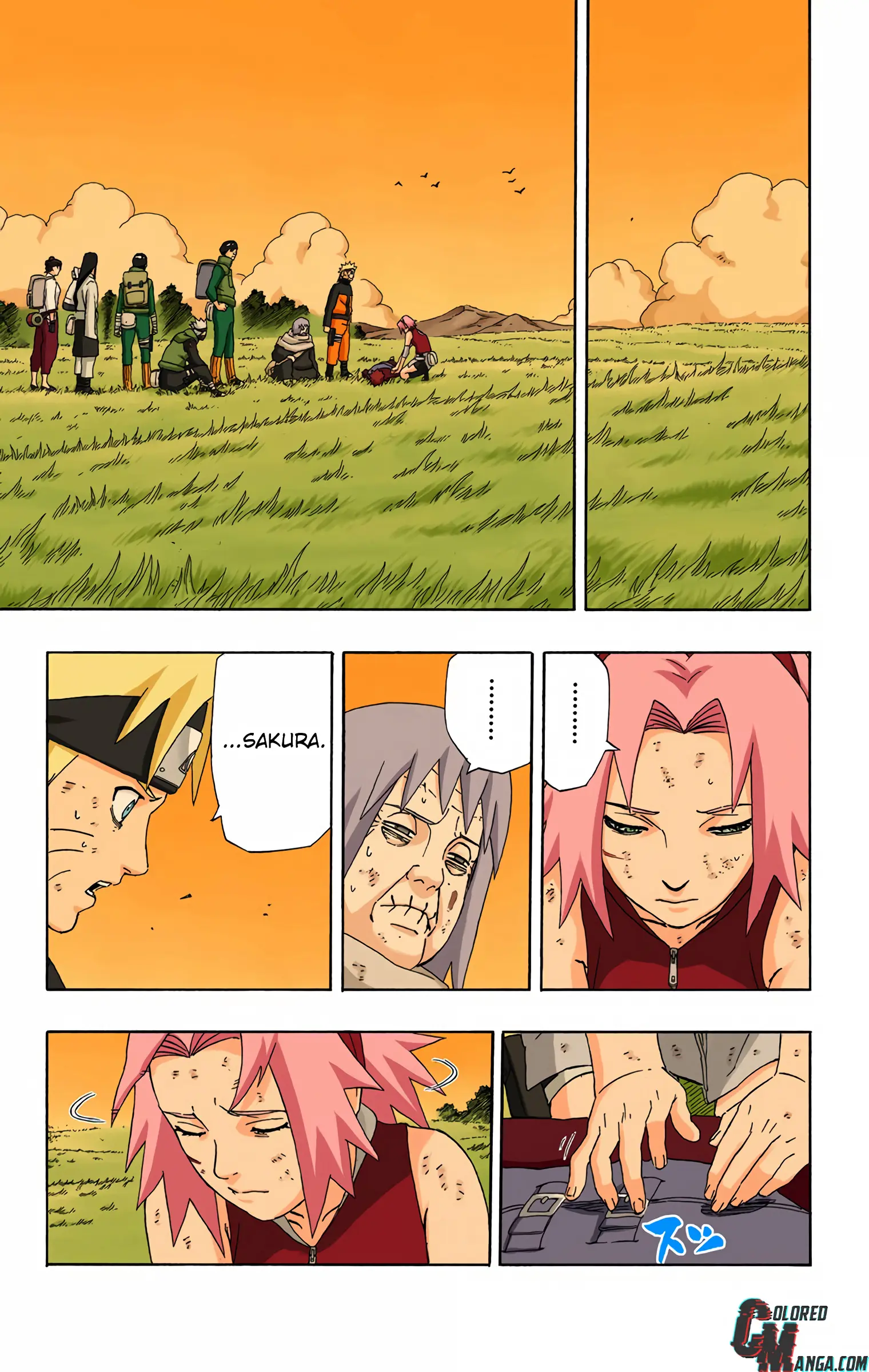 Naruto Colored Manga Online, chapter 278, page 9