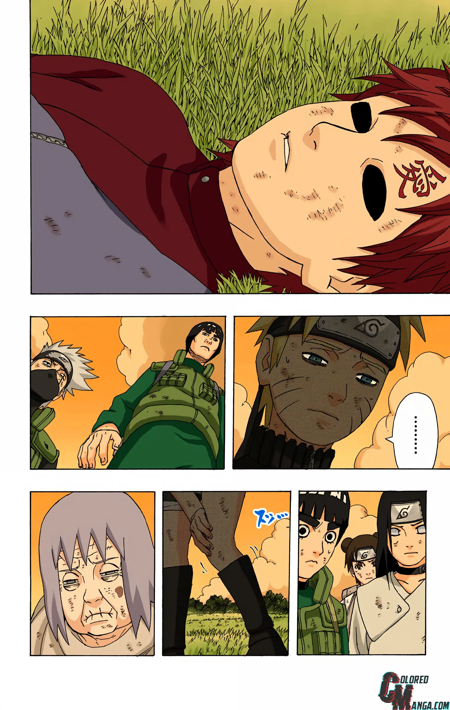 Naruto Colored Manga Online, chapter 278, page 10