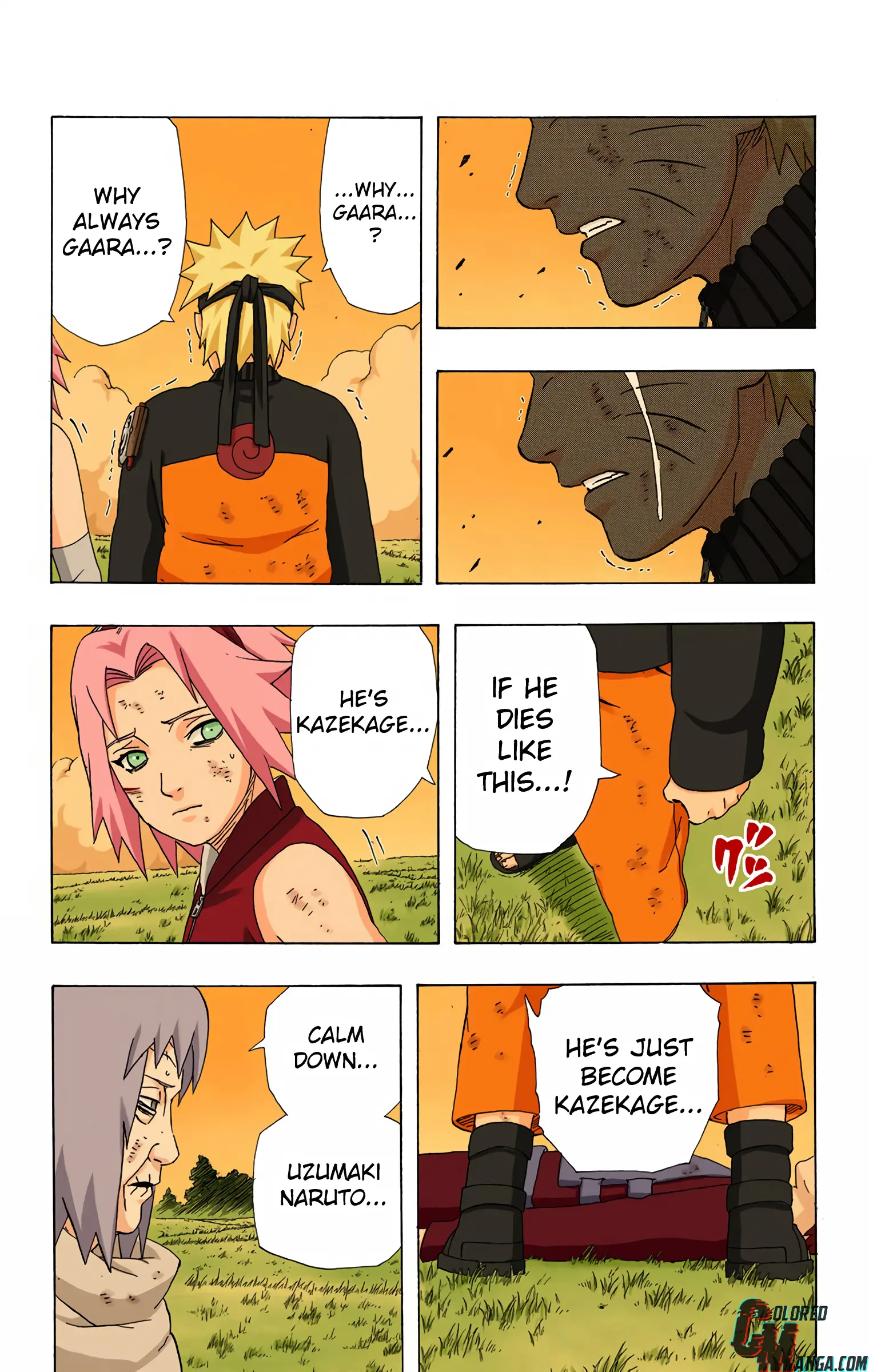 Naruto Colored Manga Online, chapter 278, page 11
