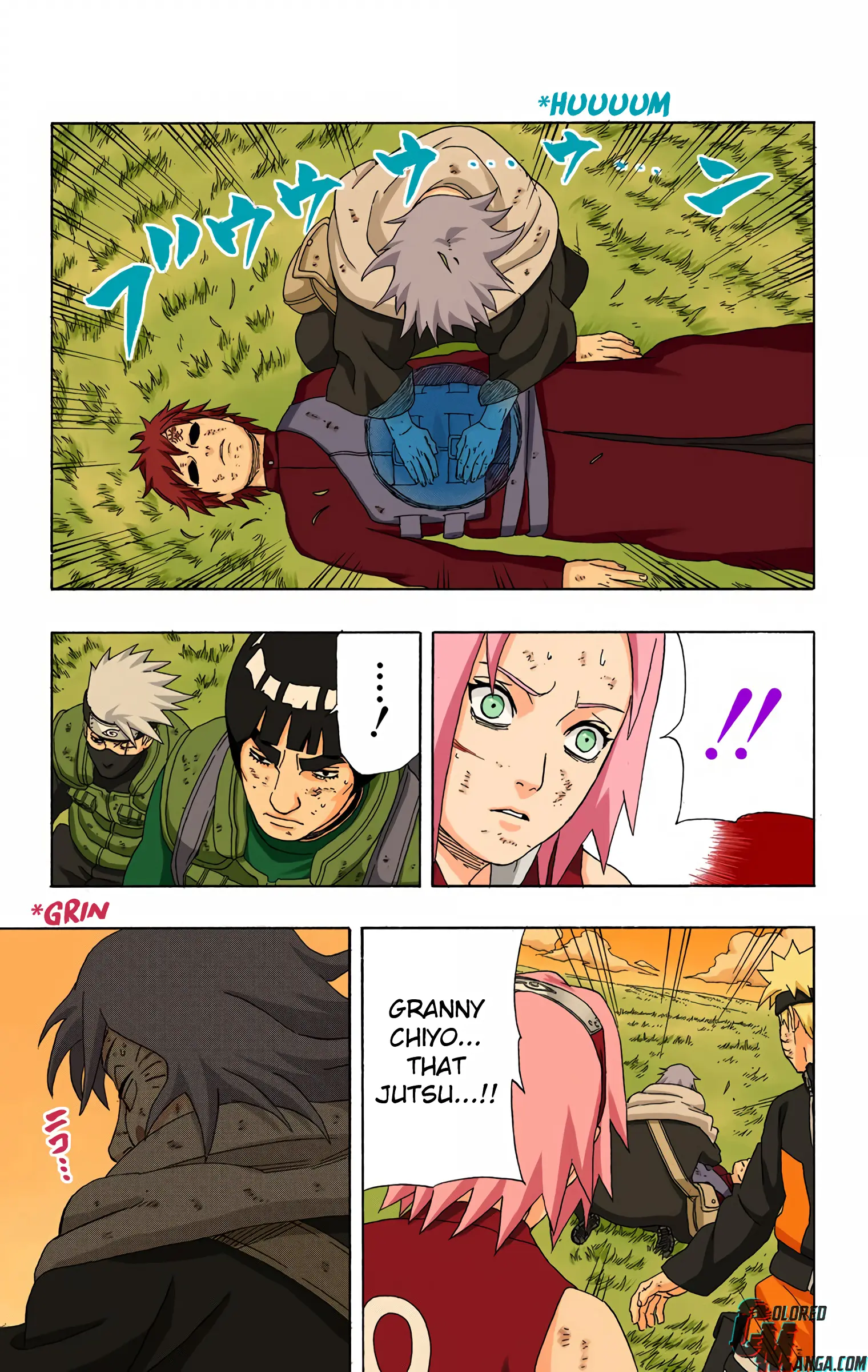 Naruto Colored Manga Online, chapter 278, page 16
