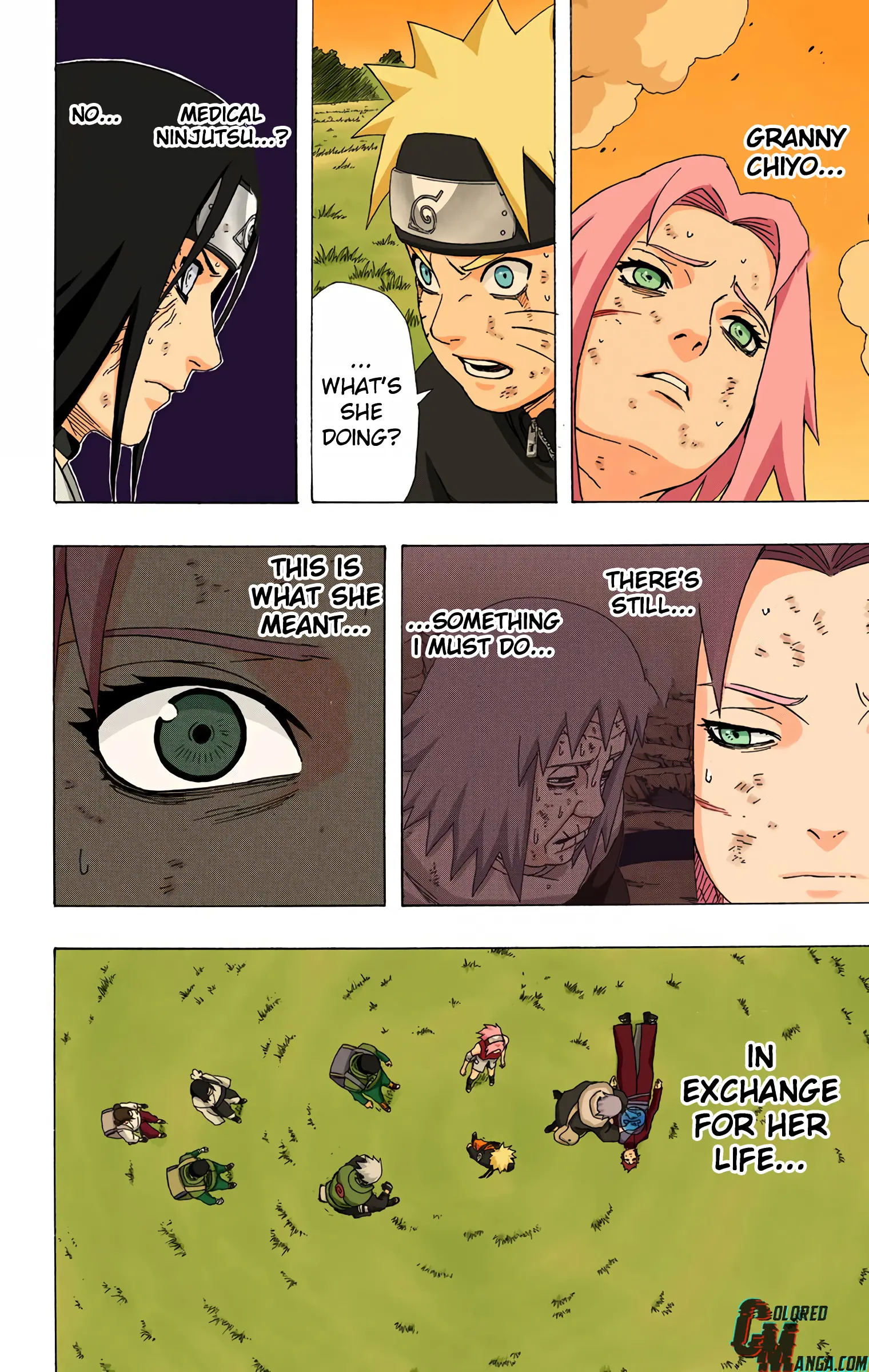 Naruto Colored Manga Online, chapter 278, page 17