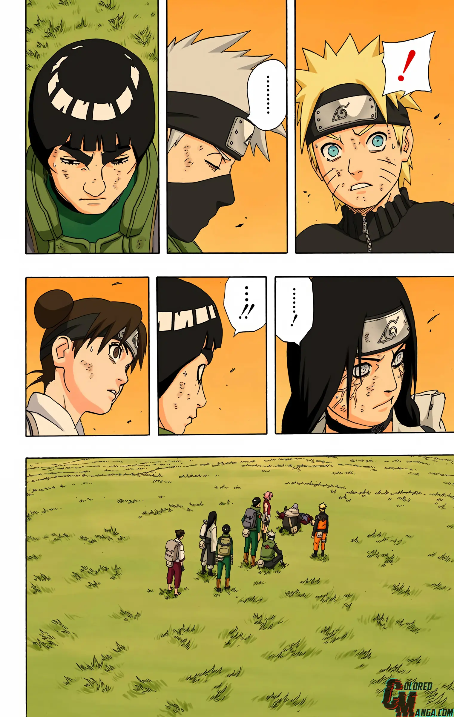 Naruto Colored Manga Online, chapter 279, page 2