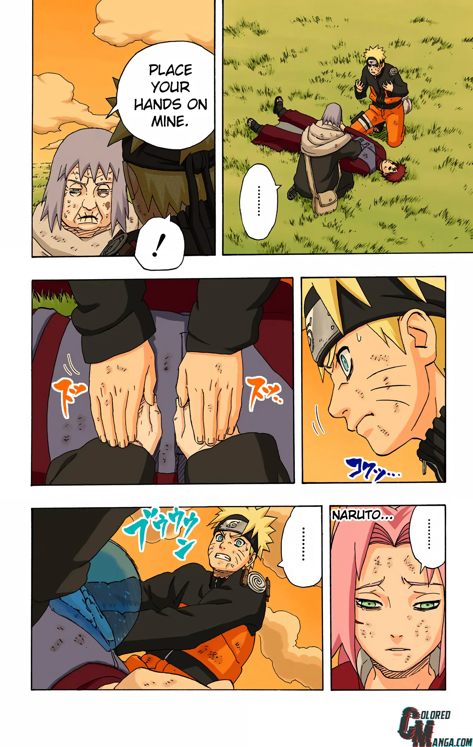 Naruto Colored Manga Online, chapter 279, page 6