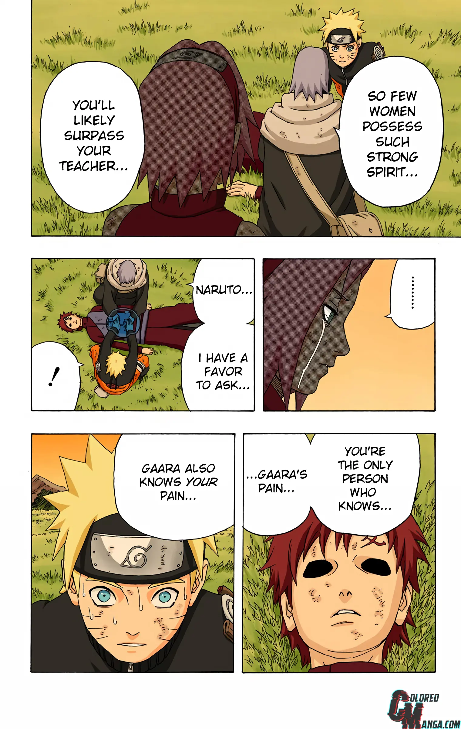 Naruto Colored Manga Online, chapter 279, page 10
