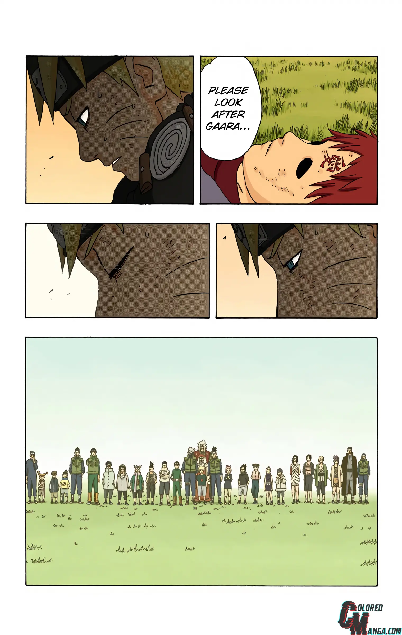 Naruto Colored Manga Online, chapter 279, page 11