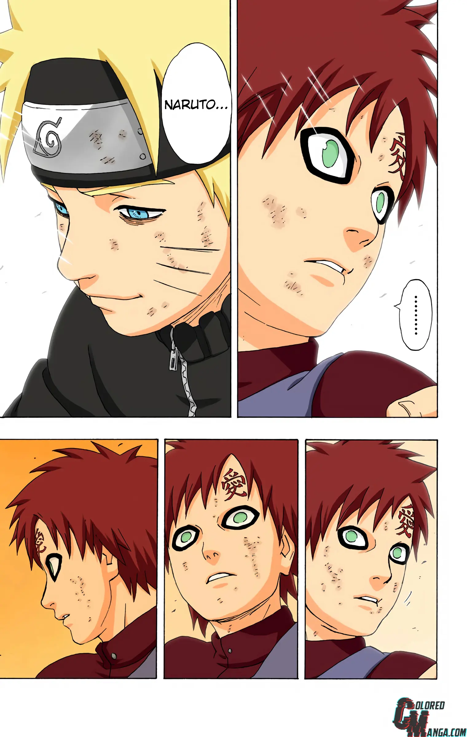 Naruto Colored Manga Online, chapter 279, page 17