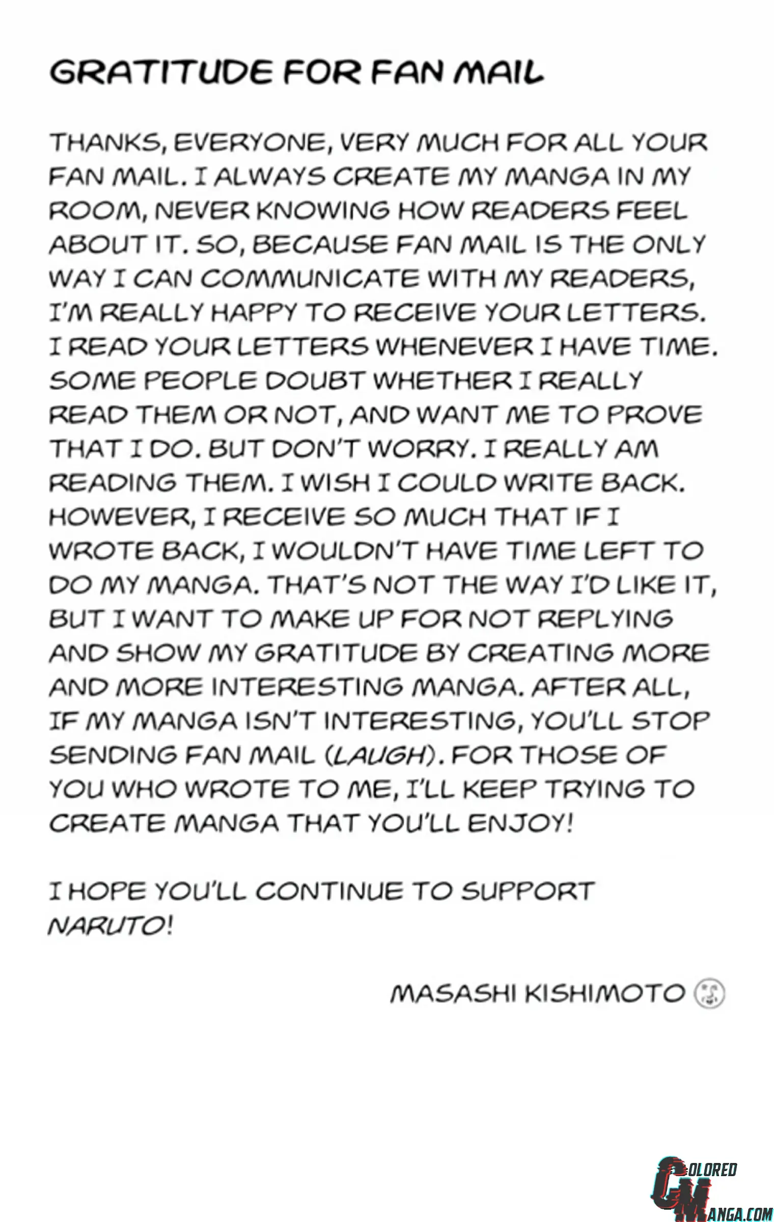 Naruto Colored Manga Online, chapter 279, page 19