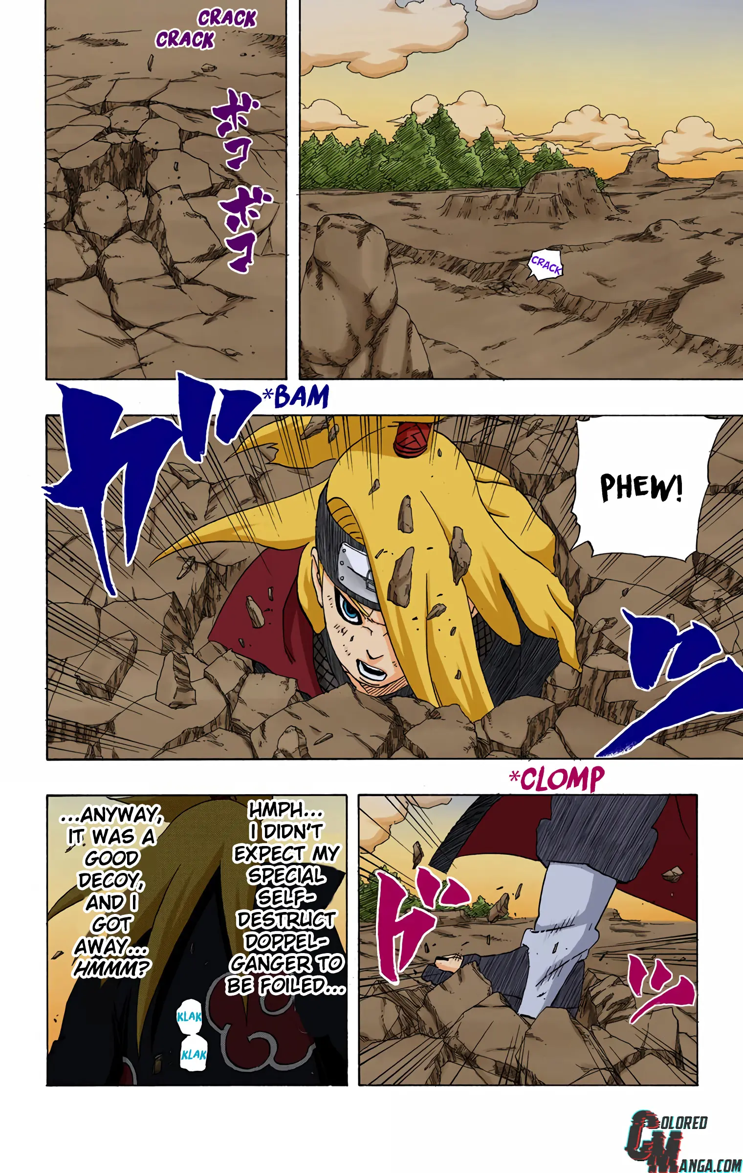 Naruto Colored Manga Online, chapter 280, page 16