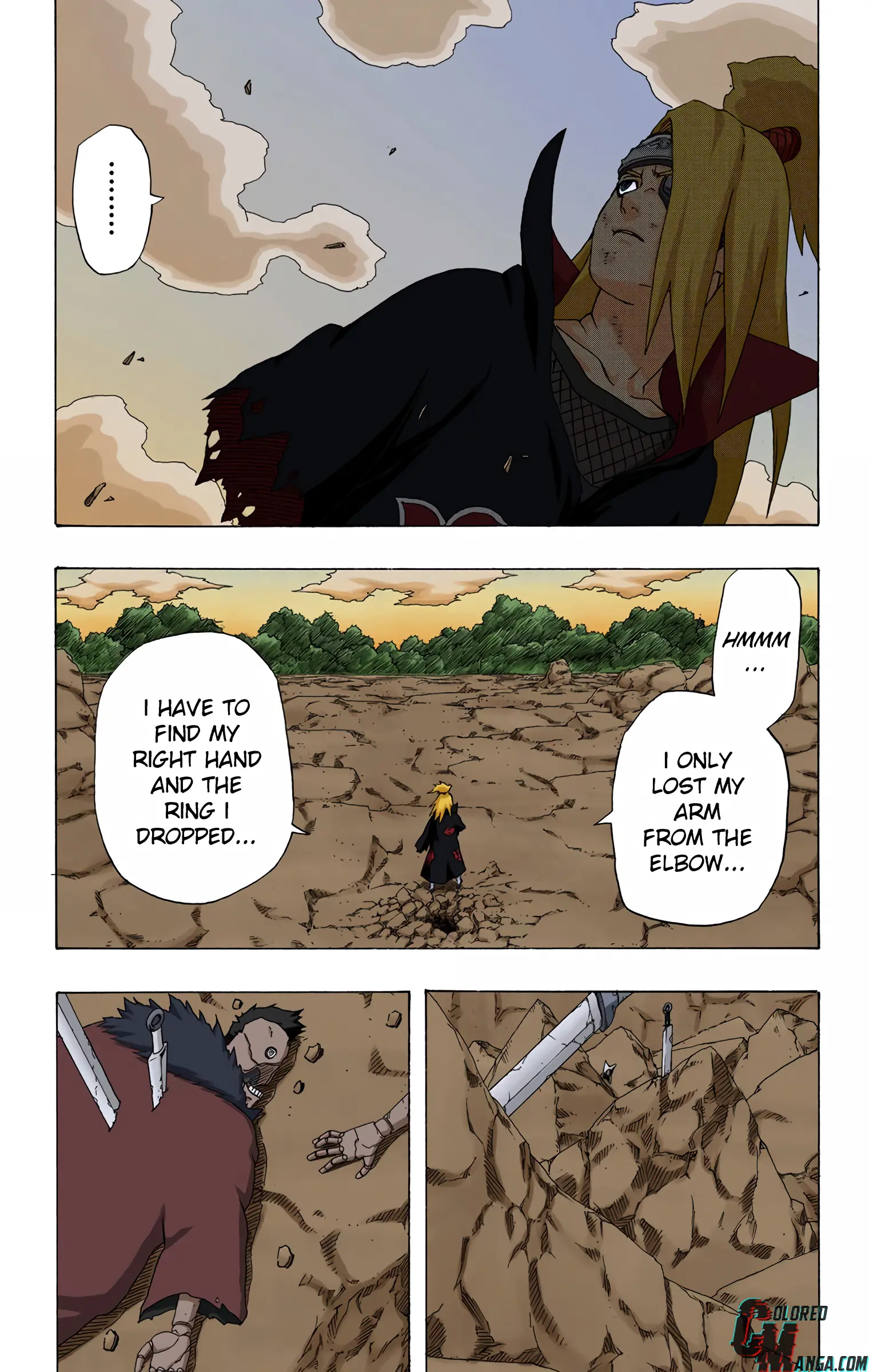 Naruto Colored Manga Online, chapter 280, page 17