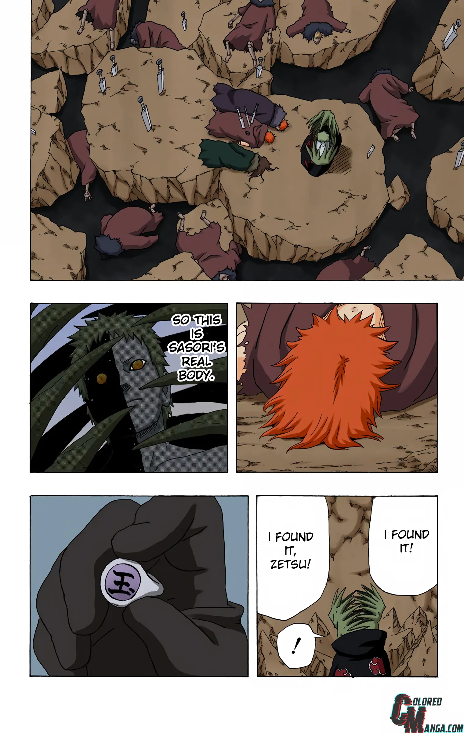 Naruto Colored Manga Online, chapter 280, page 18