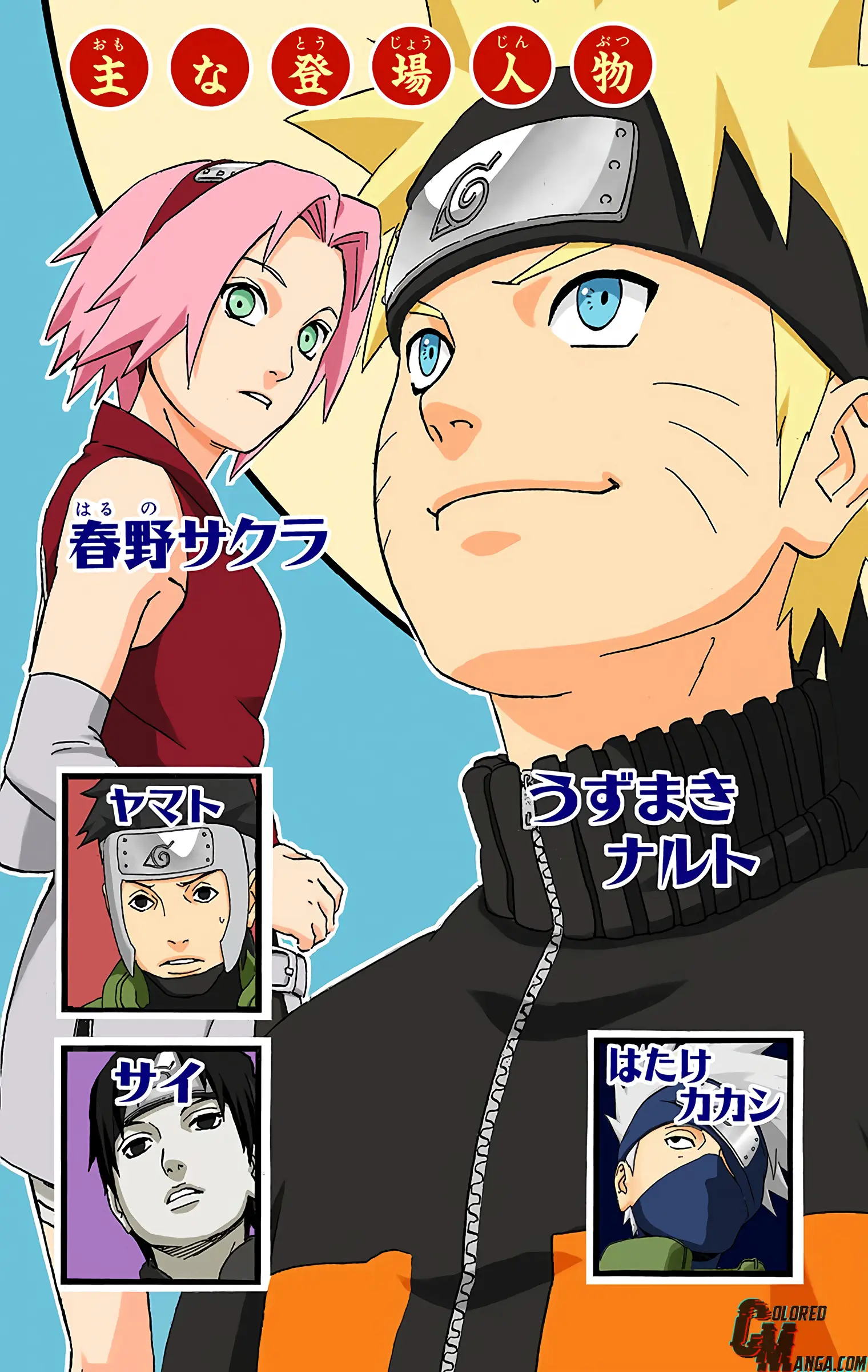 Naruto Colored Manga Online, chapter 281, page 4