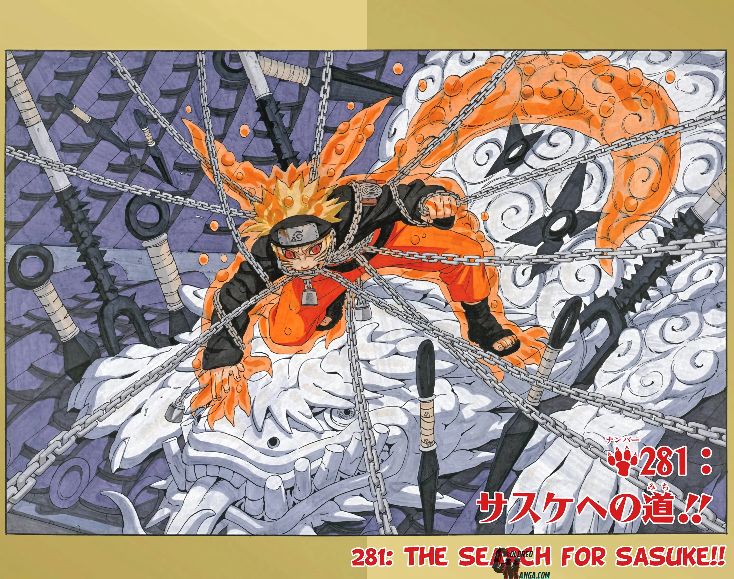 Naruto Colored Manga Online, chapter 281, page 7