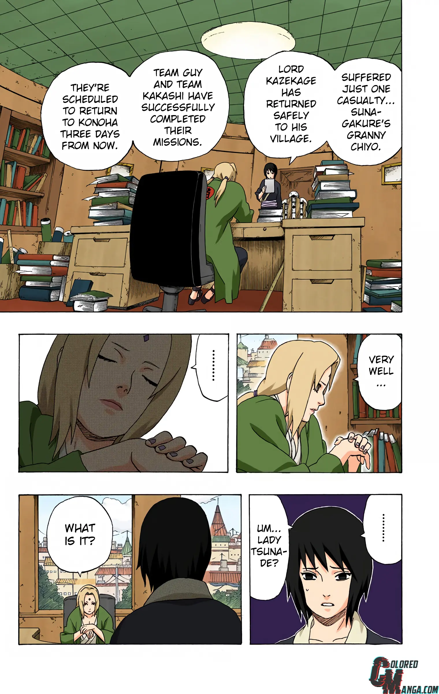 Naruto Colored Manga Online, chapter 281, page 9