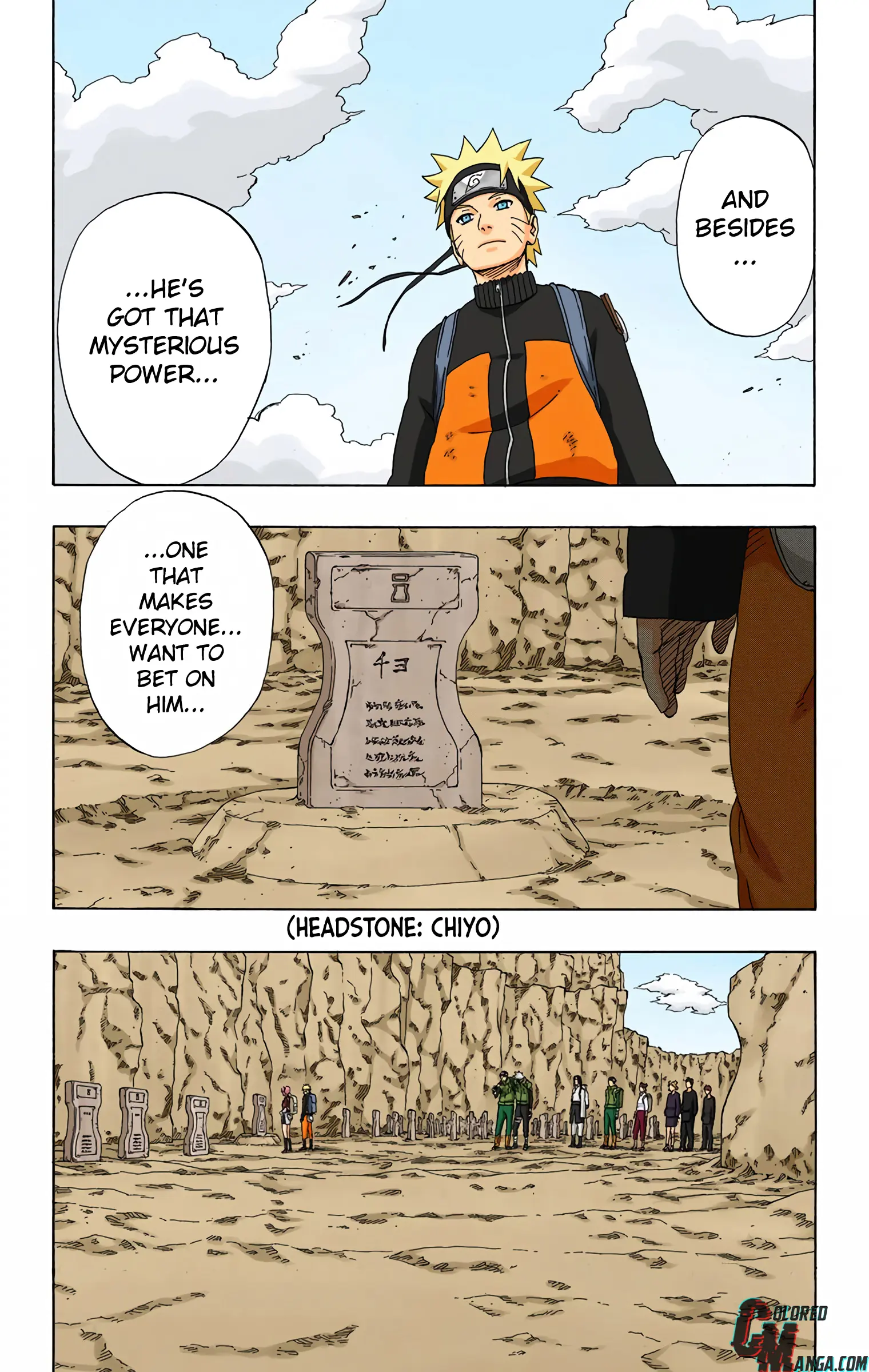 Naruto Colored Manga Online, chapter 281, page 11
