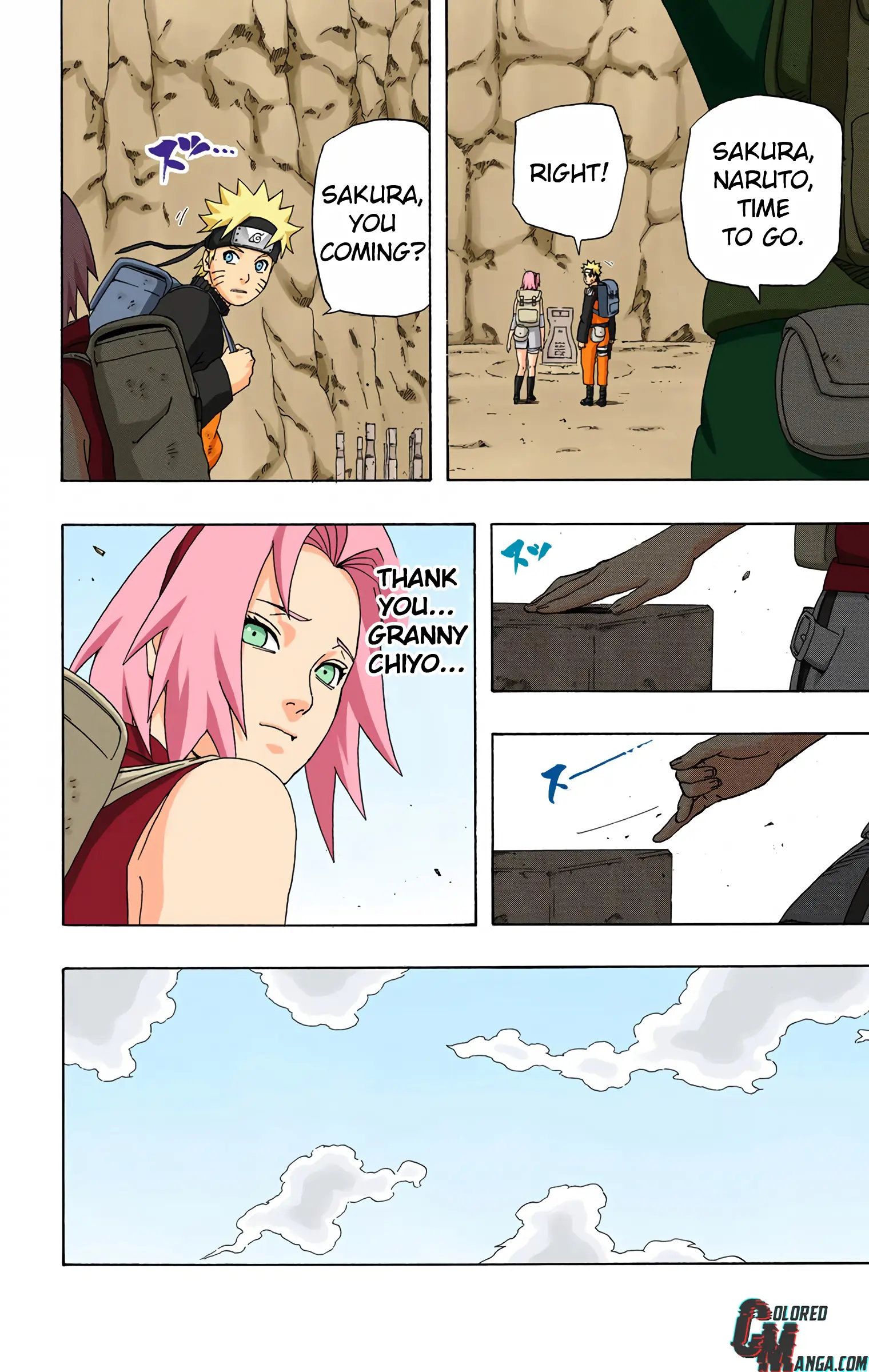 Naruto Colored Manga Online, chapter 281, page 12