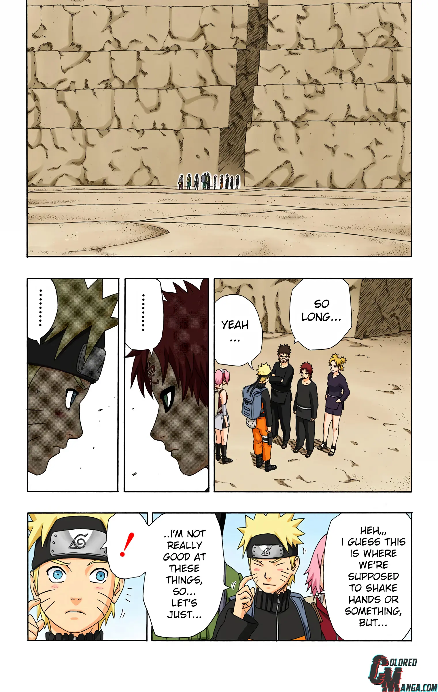 Naruto Colored Manga Online, chapter 281, page 13