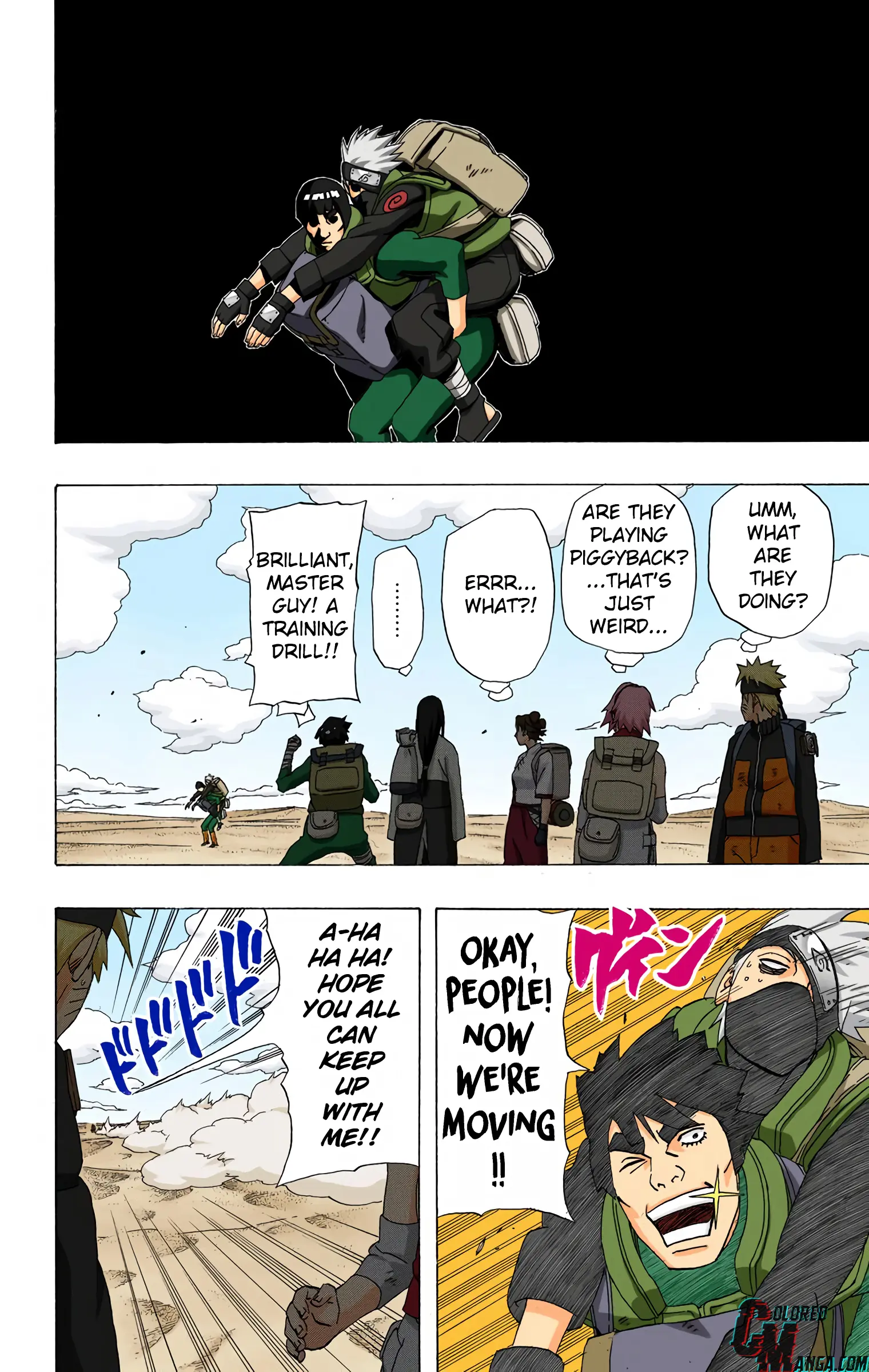 Naruto Colored Manga Online, chapter 281, page 18