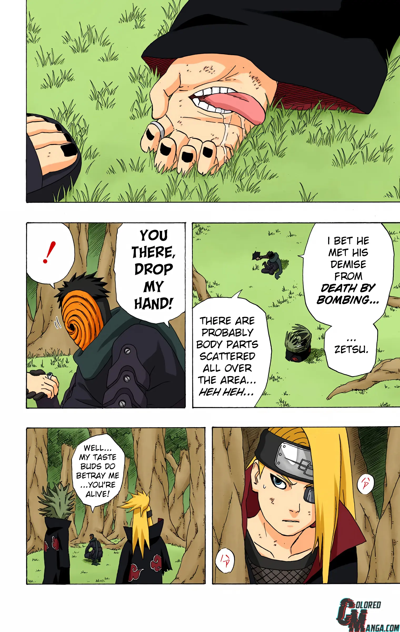 Naruto Colored Manga Online, chapter 281, page 20