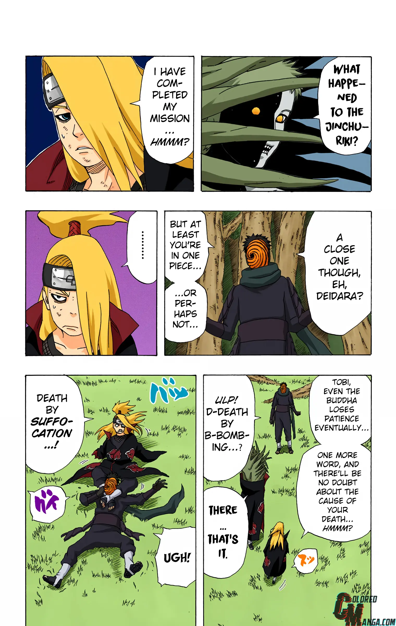 Naruto Colored Manga Online, chapter 281, page 21