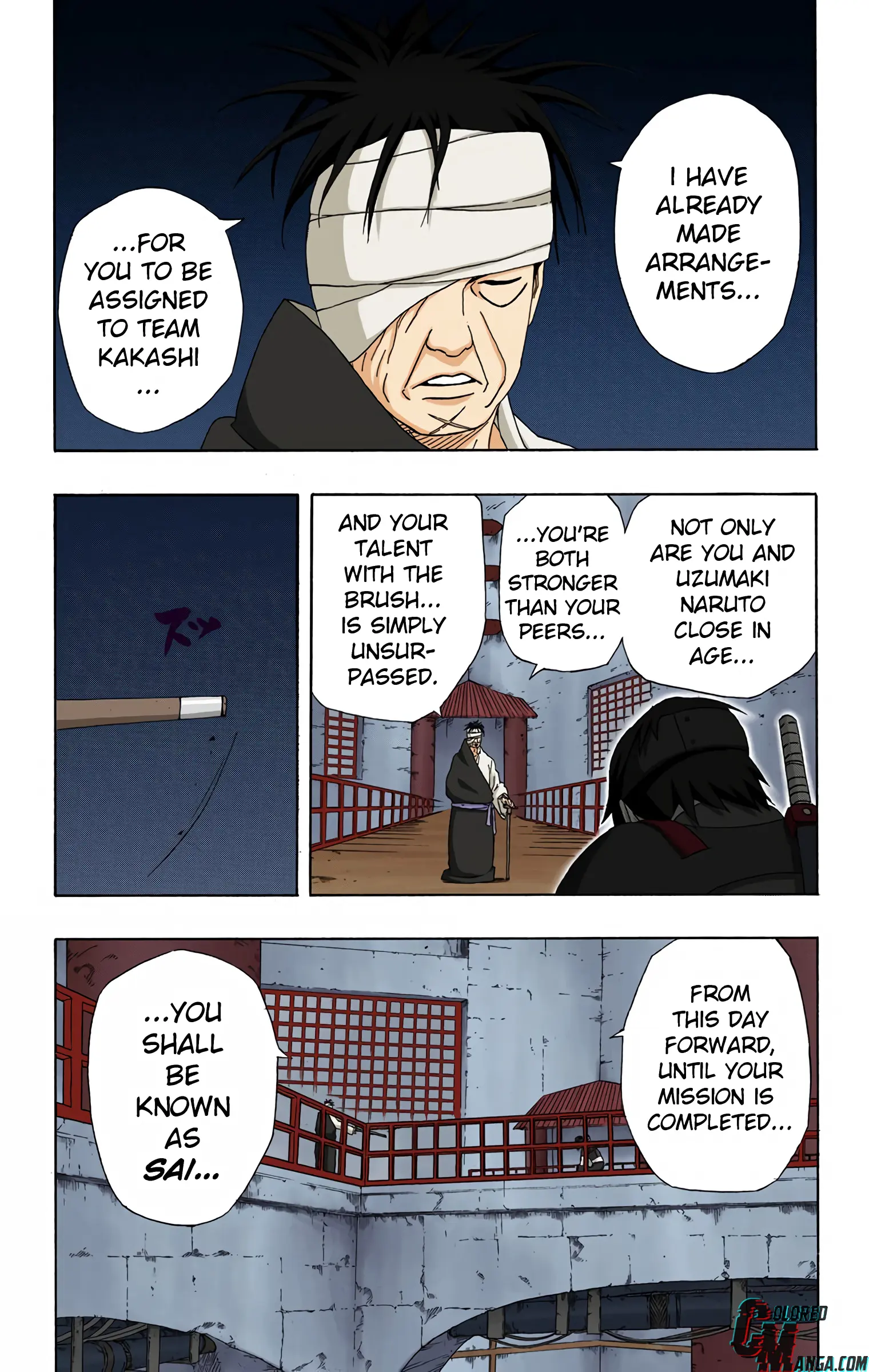 Naruto Colored Manga Online, chapter 281, page 23