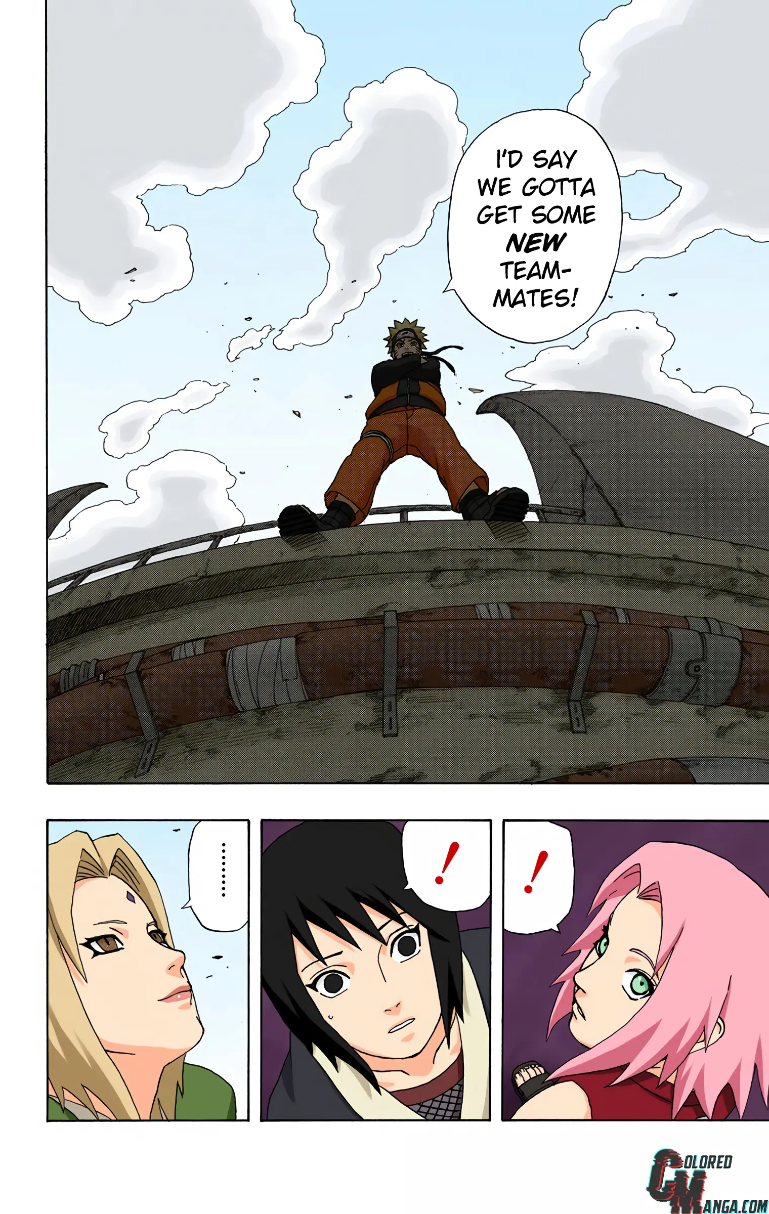 Naruto Colored Manga Online, chapter 282, page 6
