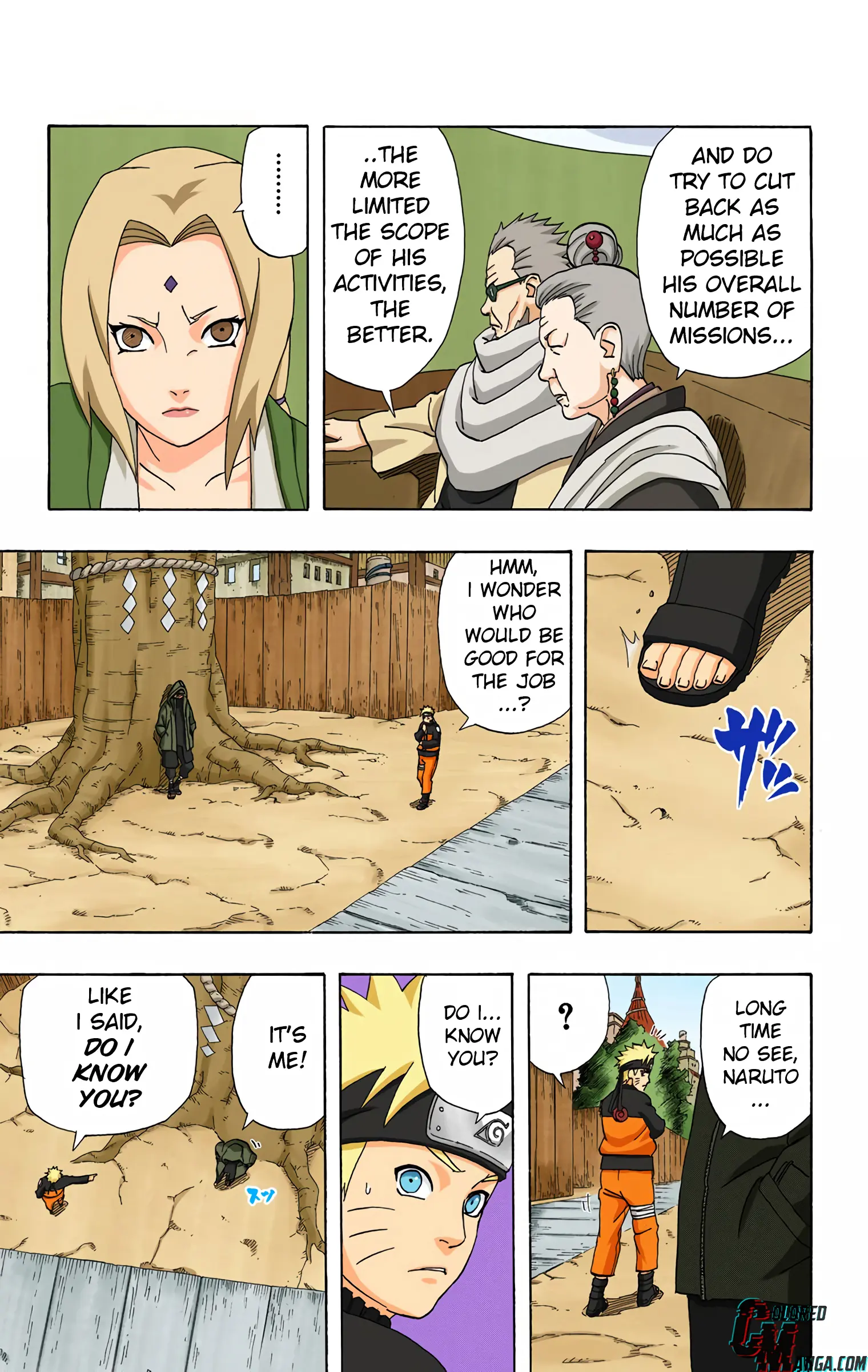 Naruto Colored Manga Online, chapter 282, page 11