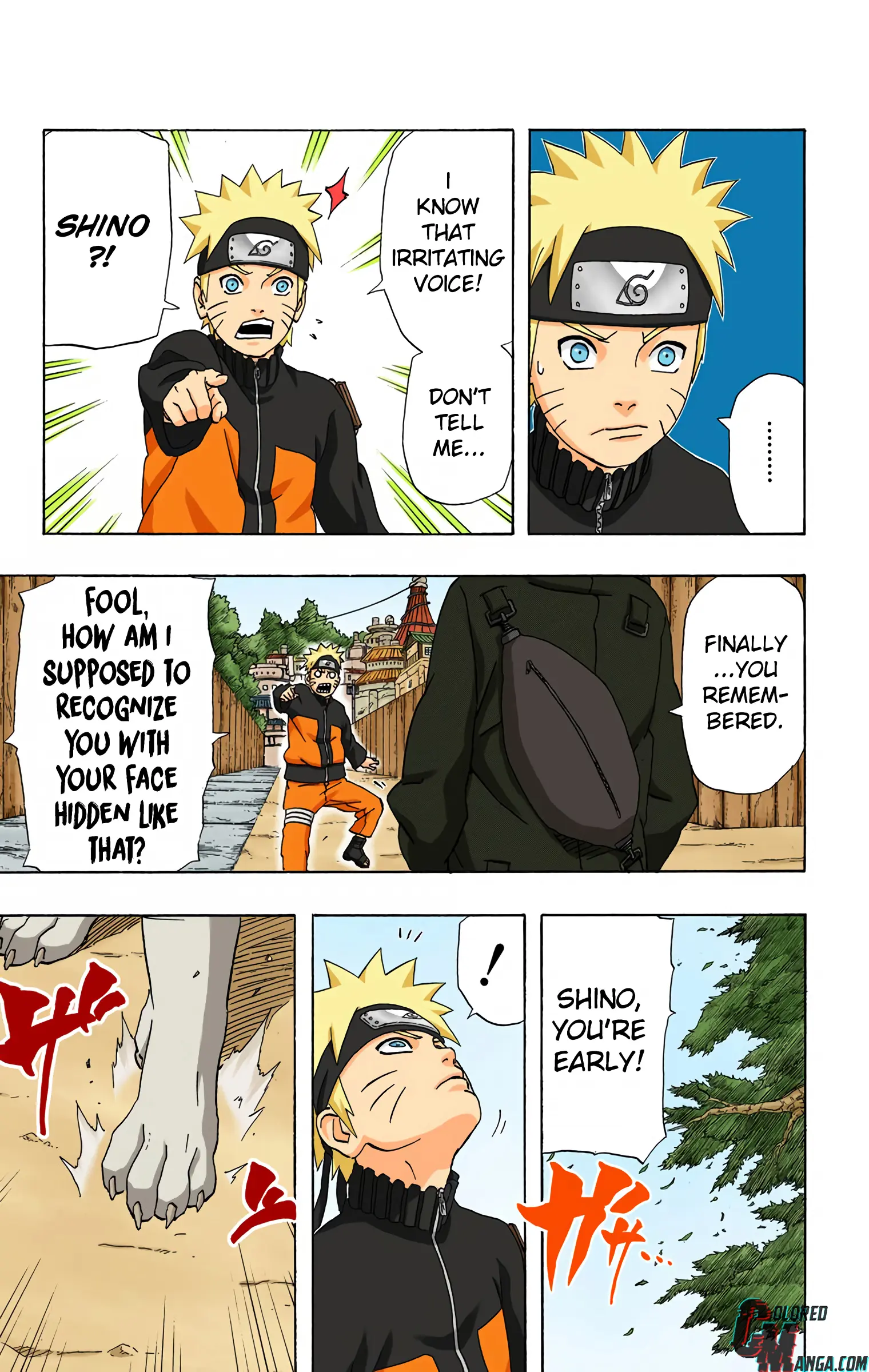 Naruto Colored Manga Online, chapter 282, page 13