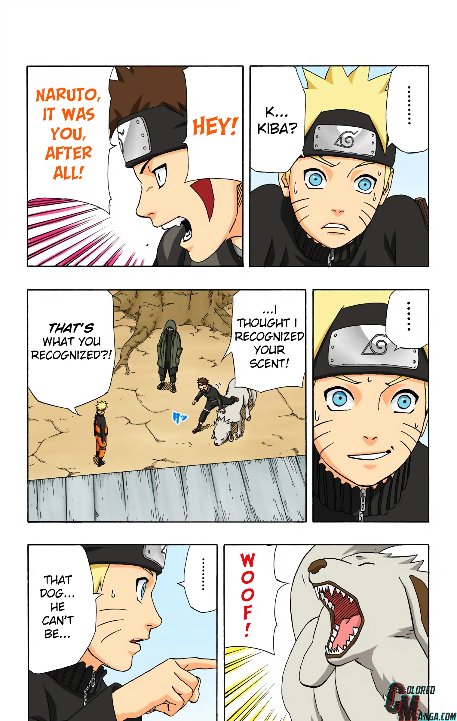 Naruto Colored Manga Online, chapter 282, page 15