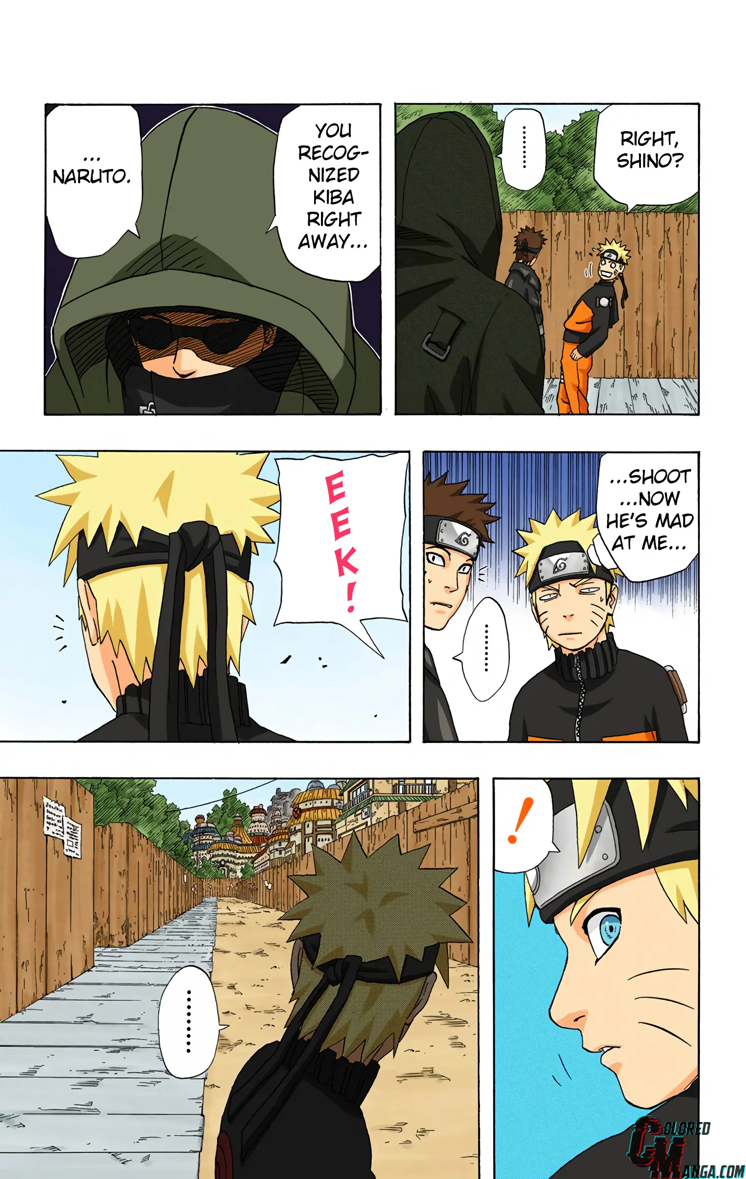 Naruto Colored Manga Online, chapter 282, page 17