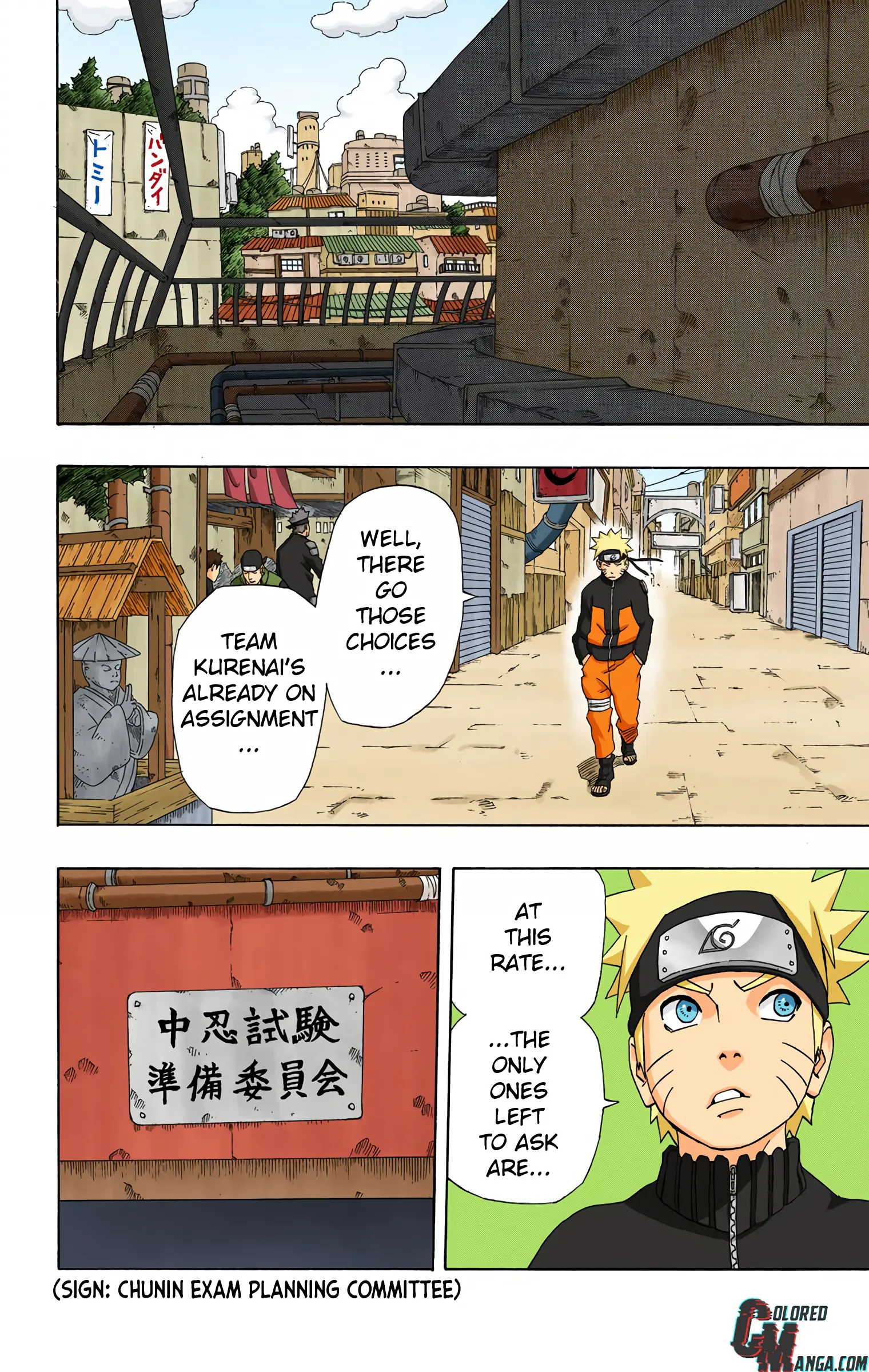 Naruto Colored Manga Online, chapter 283, page 2