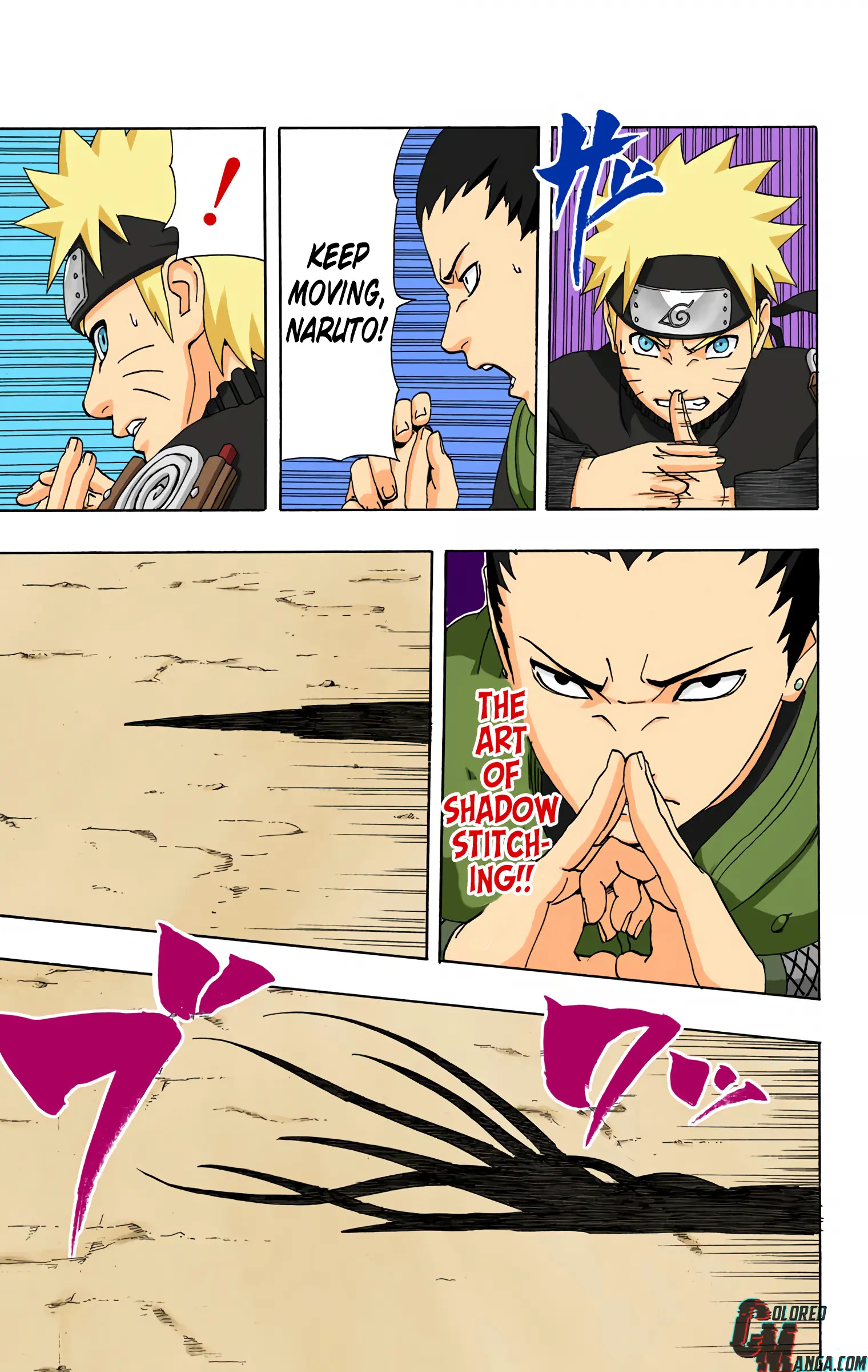 Naruto Colored Manga Online, chapter 283, page 16