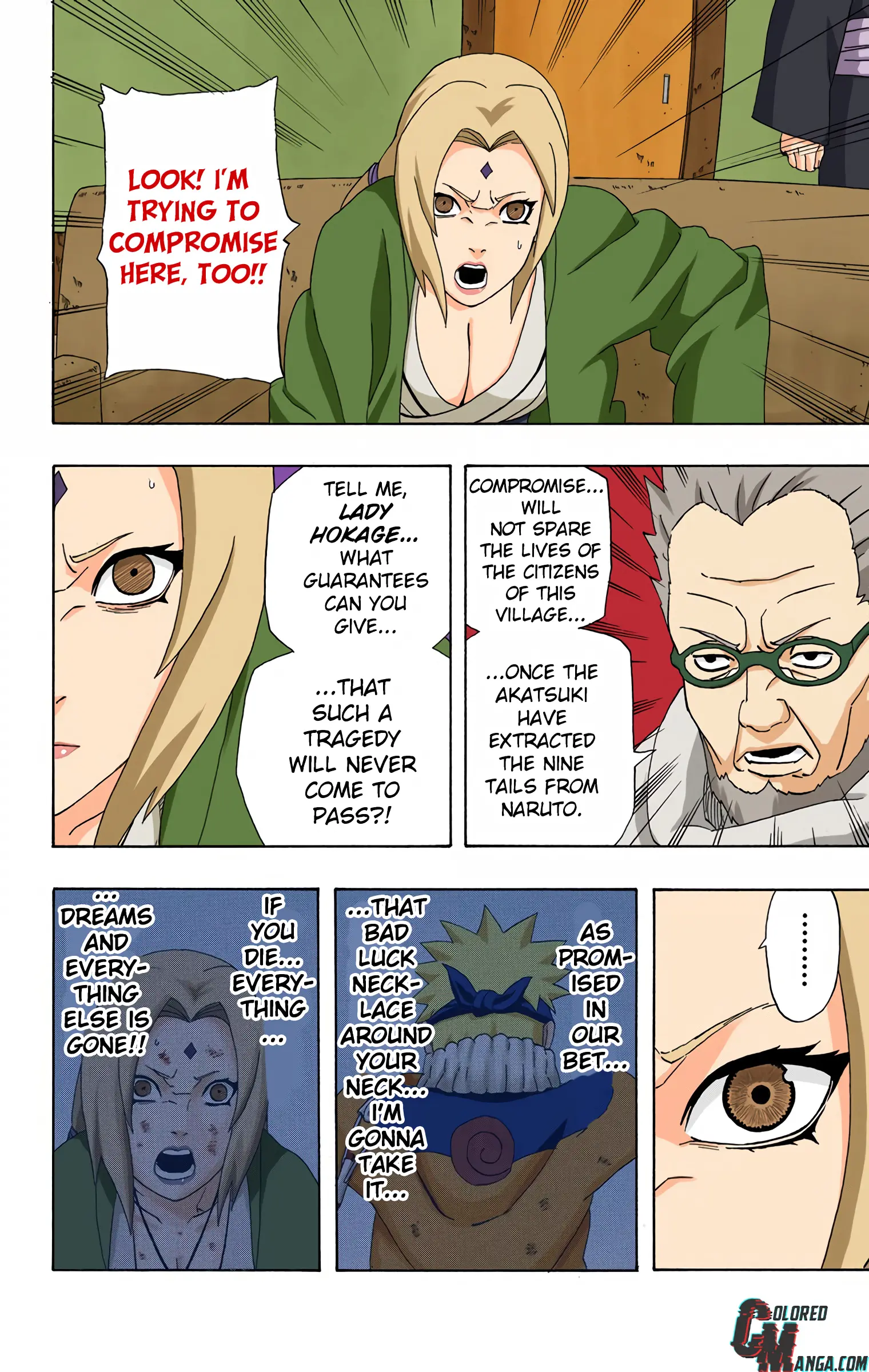 Naruto Colored Manga Online, chapter 284, page 4