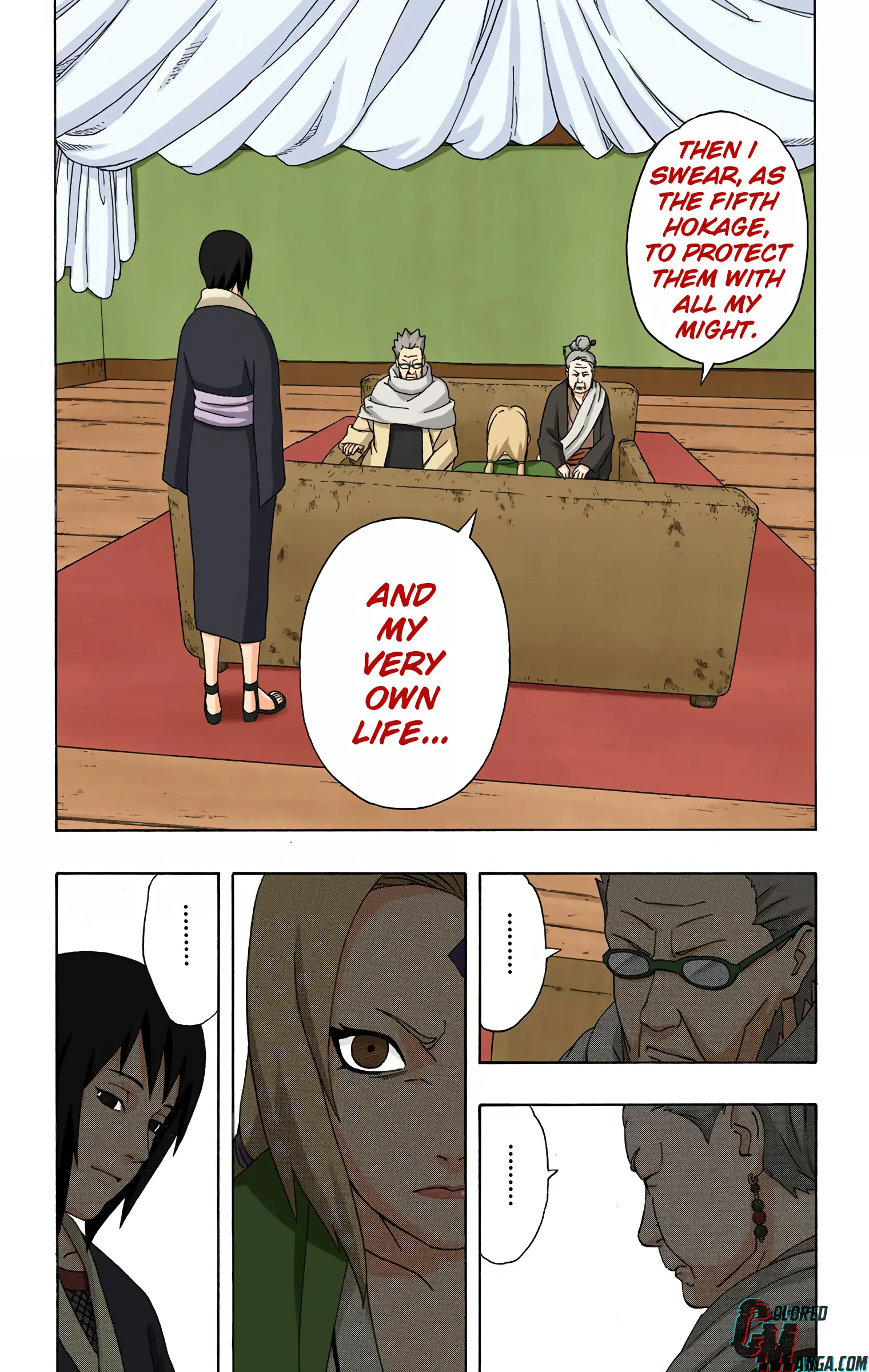 Naruto Colored Manga Online, chapter 284, page 7