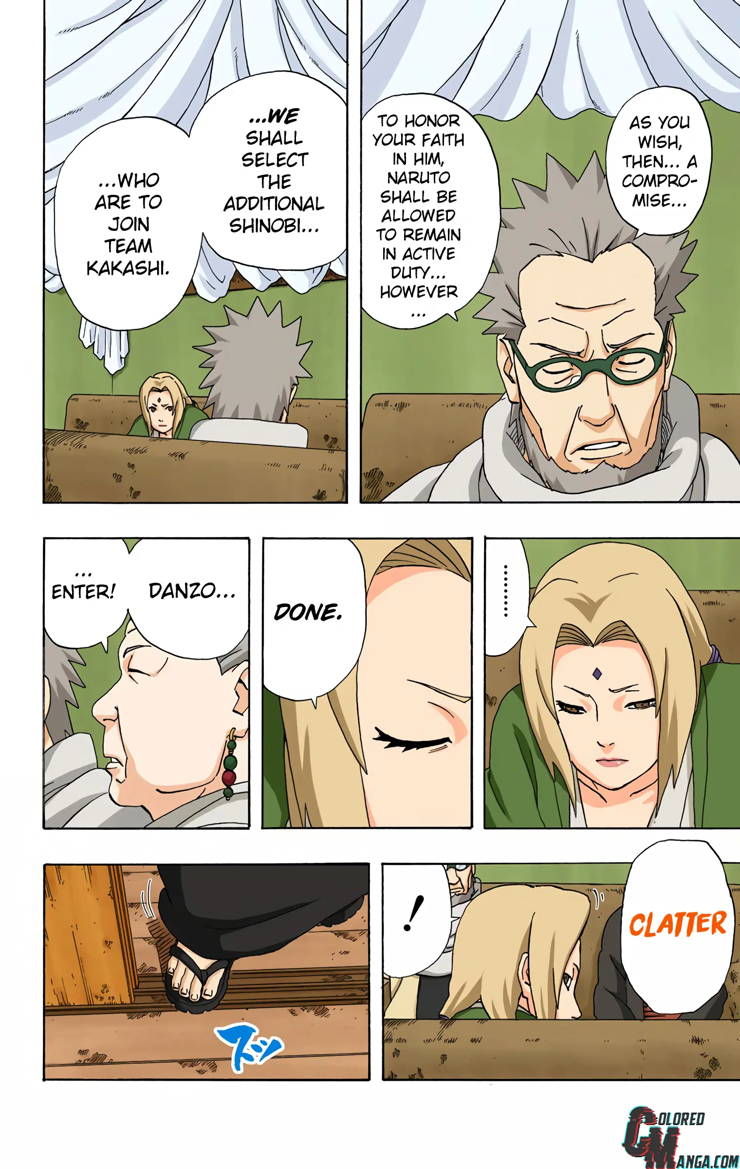 Naruto Colored Manga Online, chapter 284, page 8