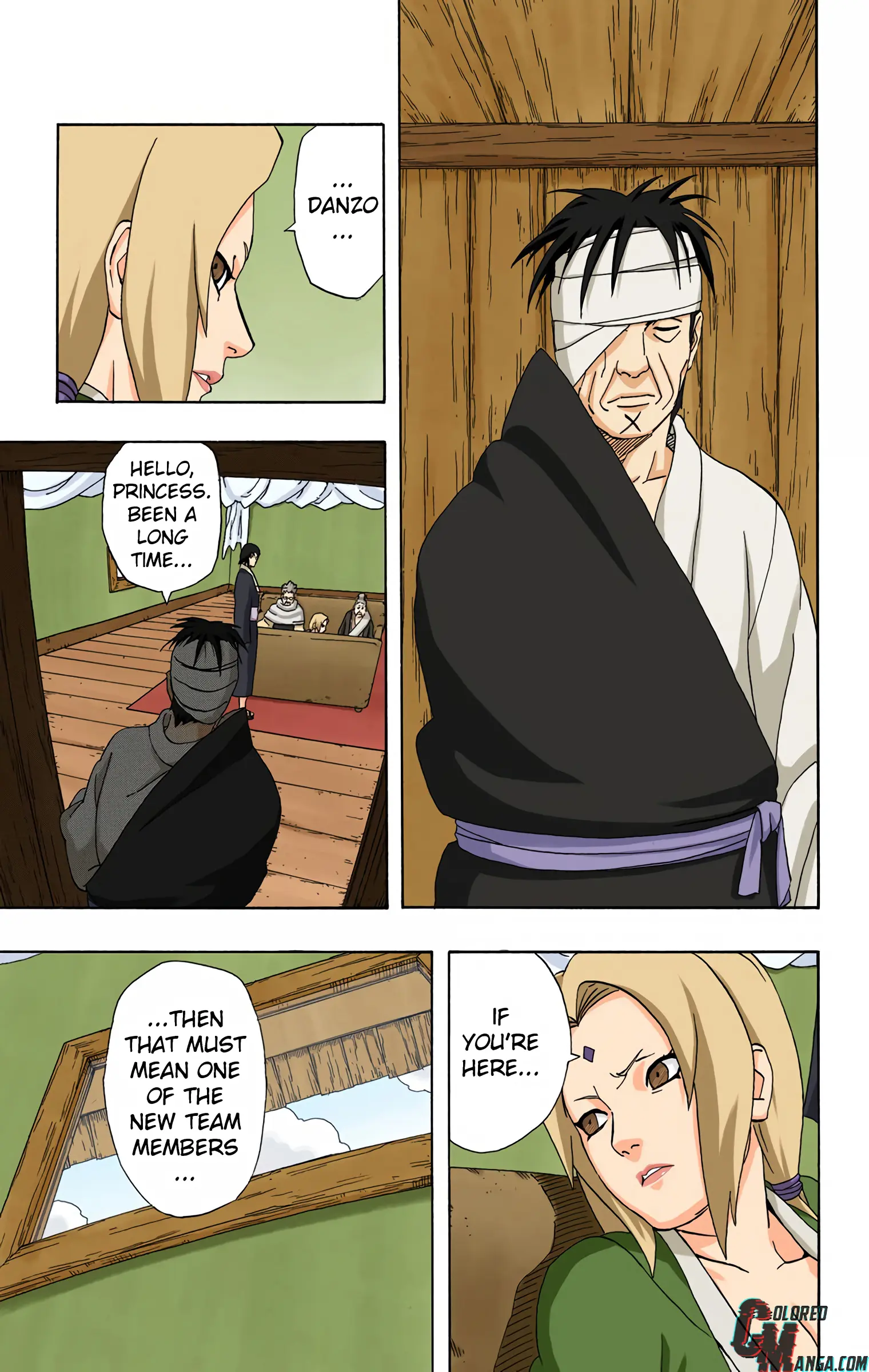 Naruto Colored Manga Online, chapter 284, page 9