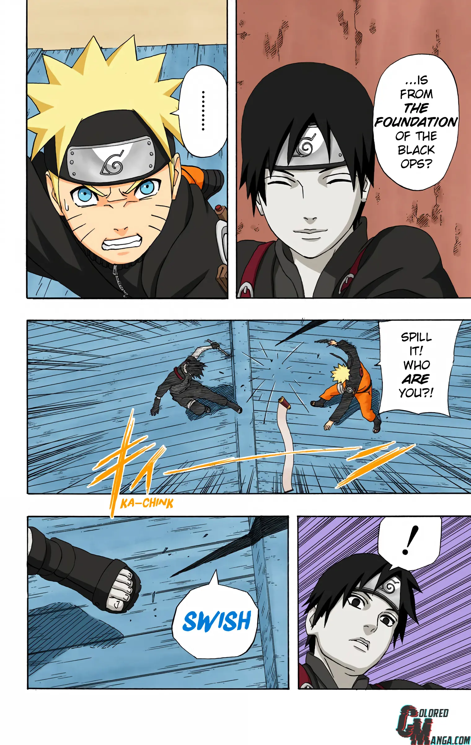 Naruto Colored Manga Online, chapter 284, page 10